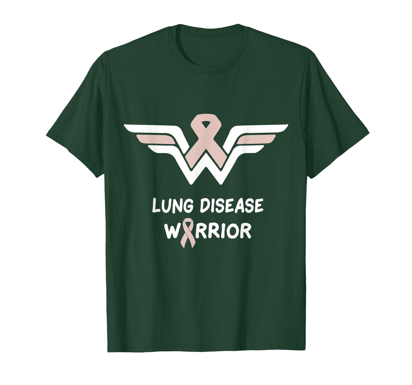 Lung Disease Awareness Warrior Support Survivor Pearl Ribbon T-Shirt