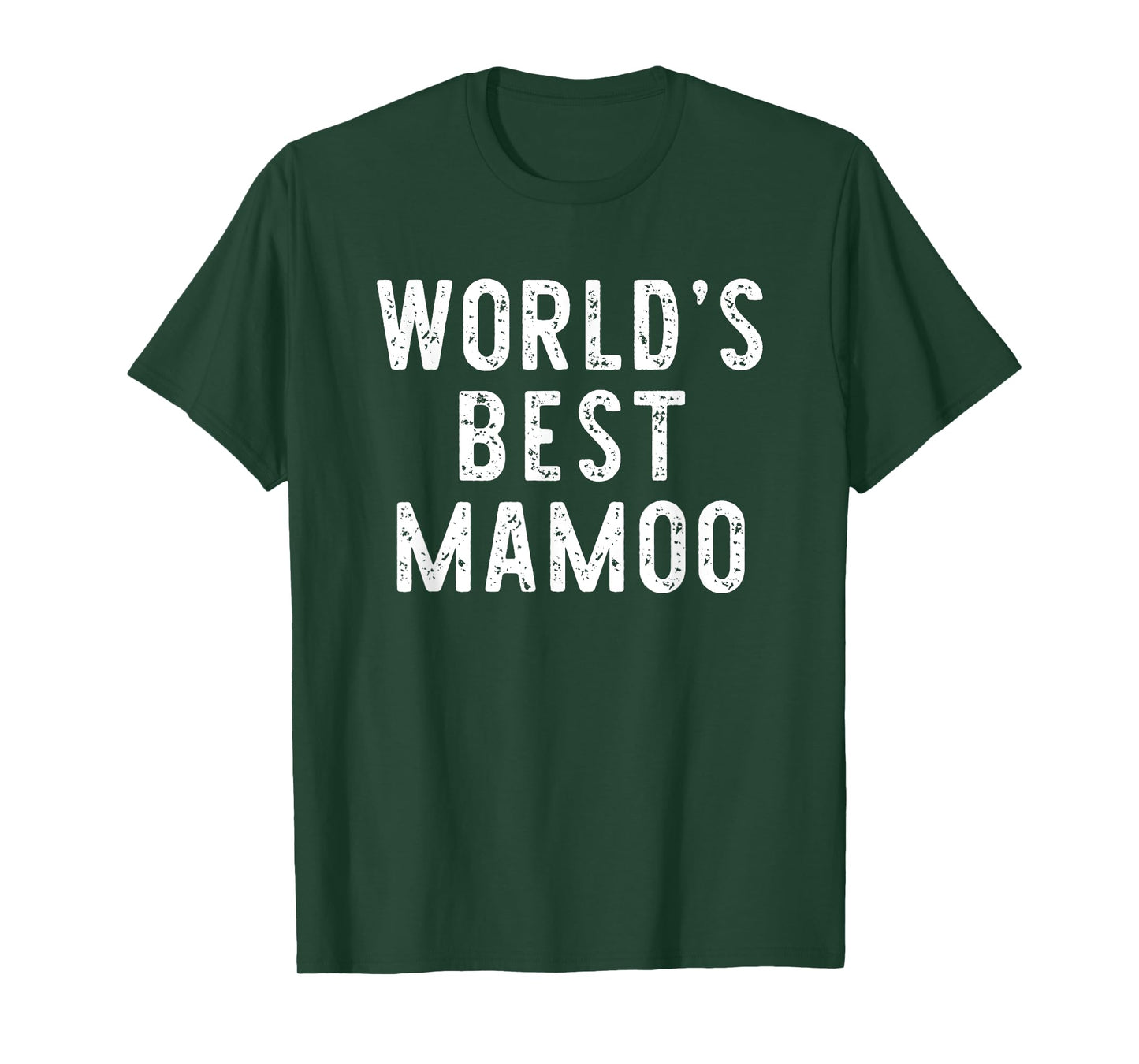 World's Best Mamoo Funny Family T-Shirt