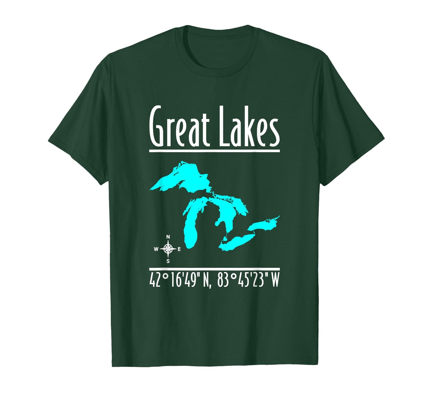 Modern The Great Lakes T-Shirt