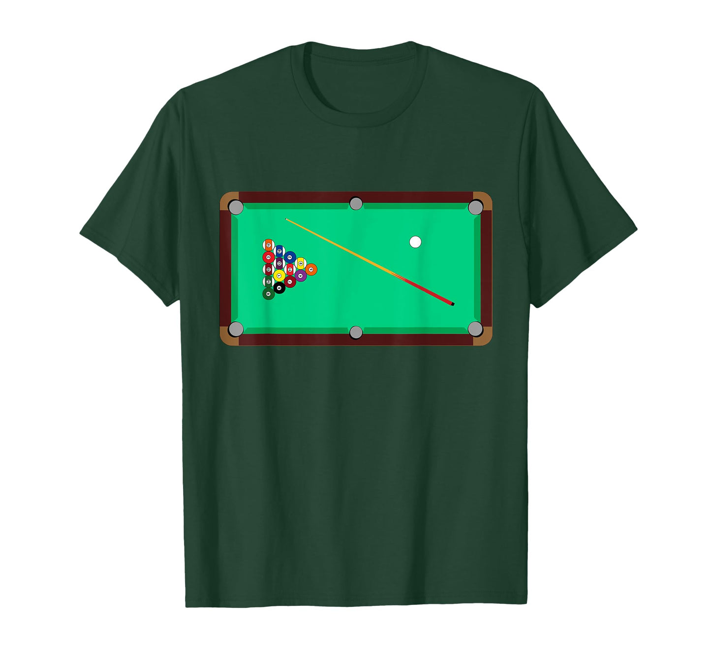 Pool Table - Cool Billiards T shirt T-Shirt