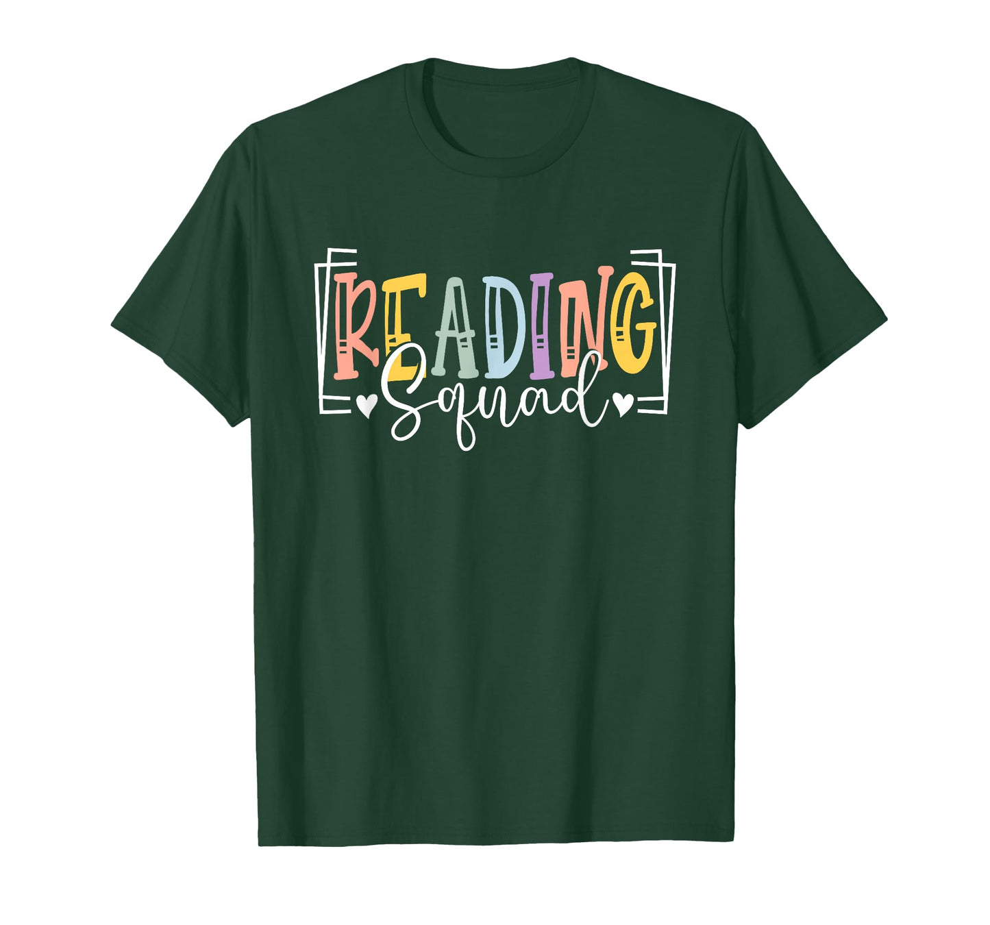 Reading Specialist Squad School Reading Interventionist Team T-Shirt