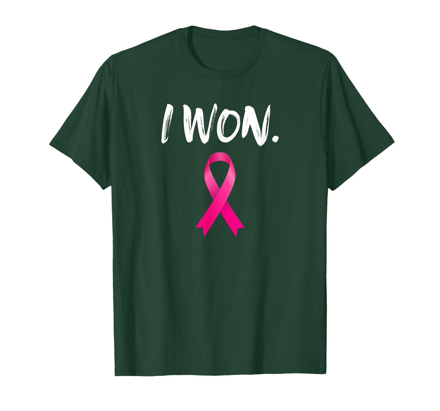 Pink Ribbon Breast Cancer Survivor Fighter Warrior Women T-Shirt