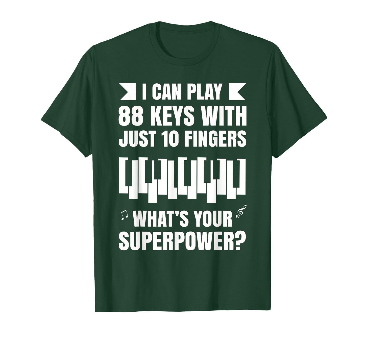 Piano TShirt Jazz Music Keyboard Composer Piano Player T-Shirt