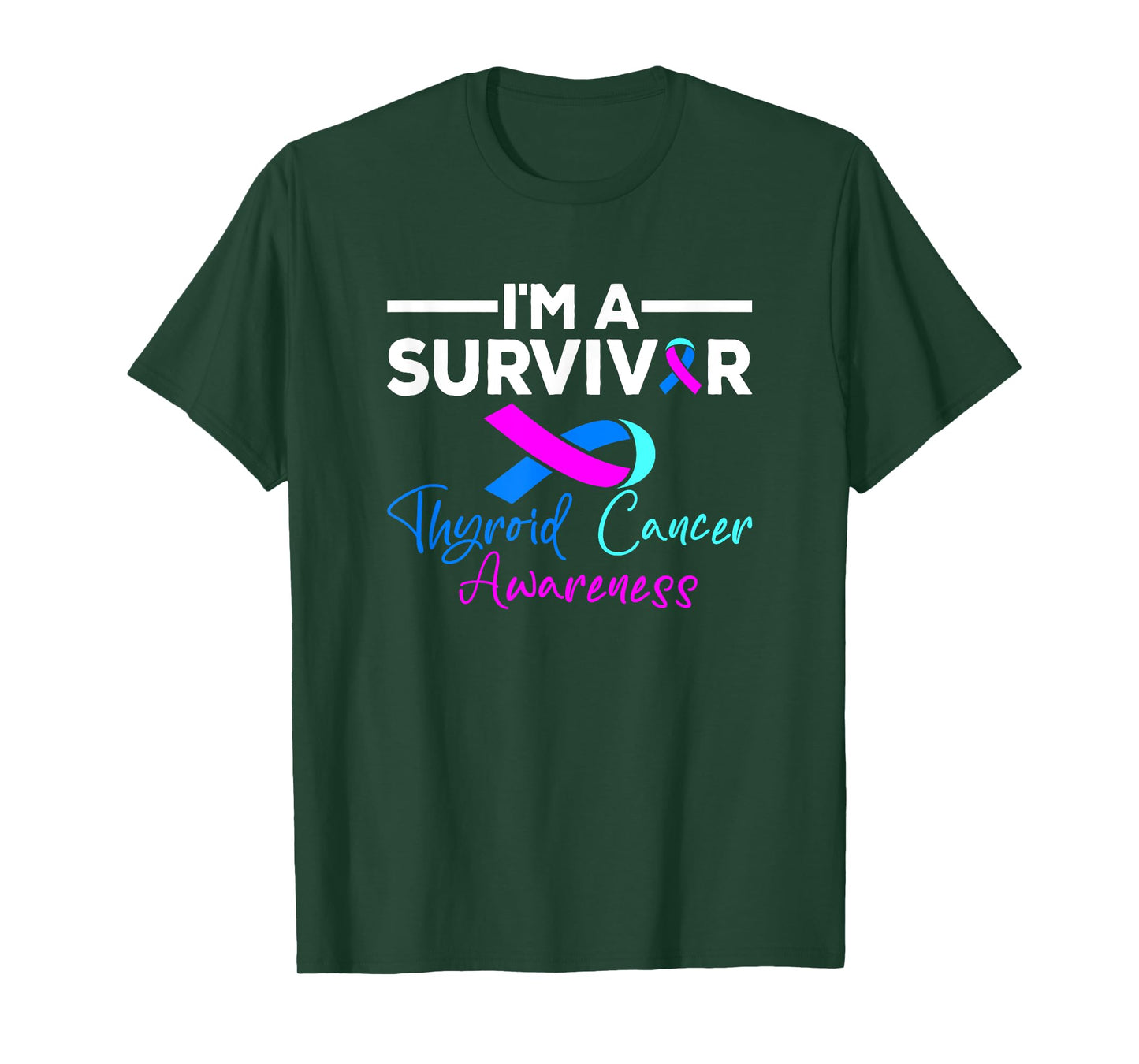 I'm A Survivor Thyroid Cancer Awareness Month T-Shirt