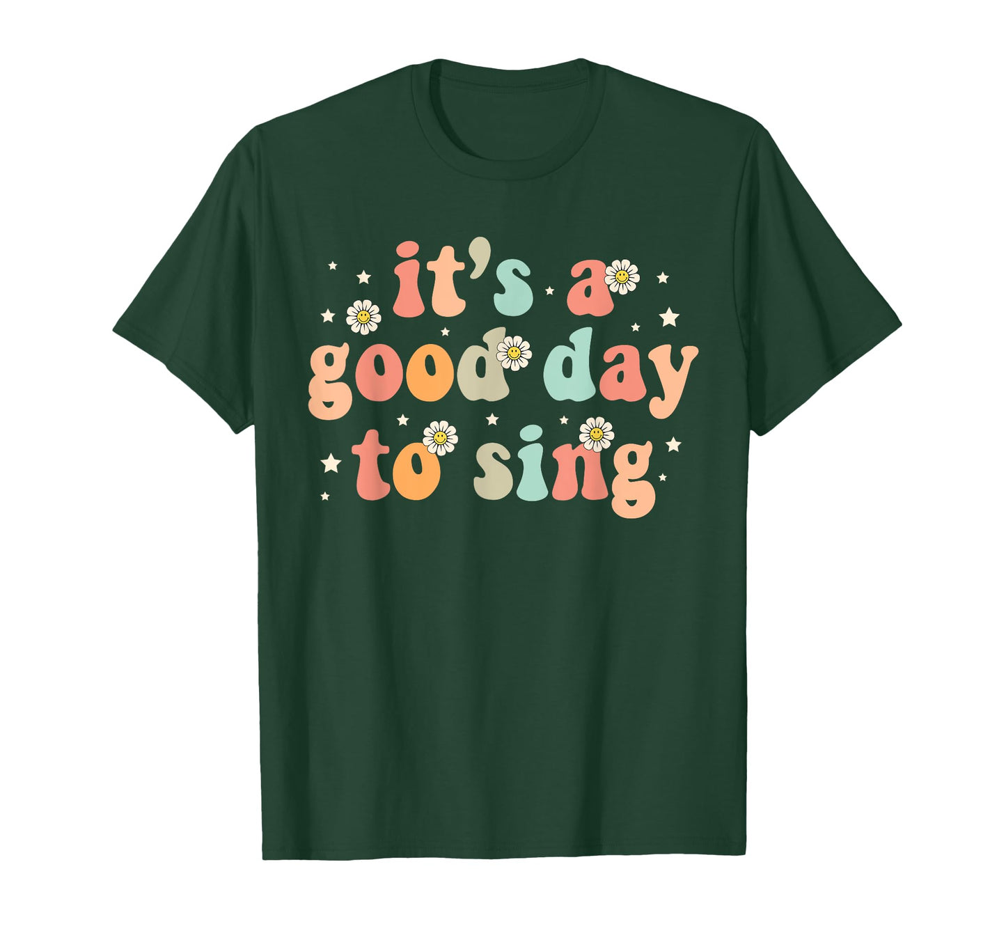 Groovy It's A Good Day To sing Musician Band Music Teacher T-Shirt
