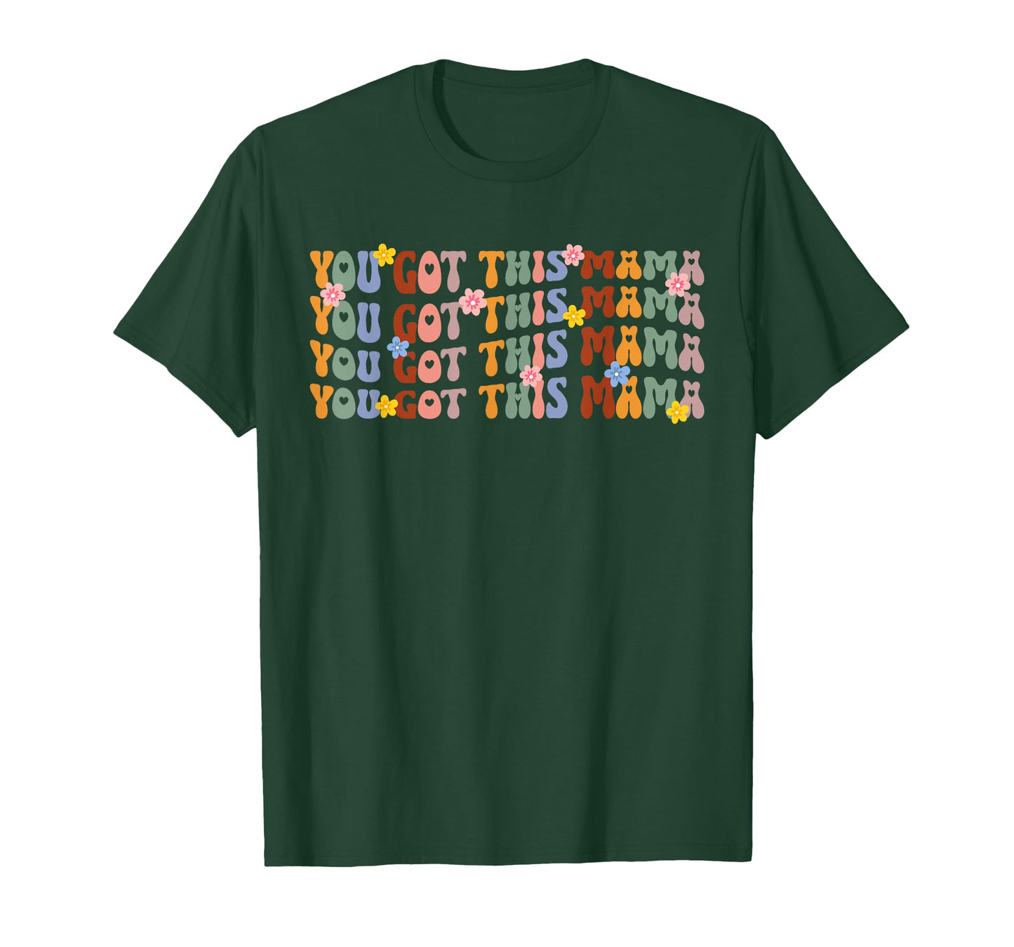 Mother Baby Nurse Postpartum Nurse Groovy Mom Baby Nurse T-Shirt