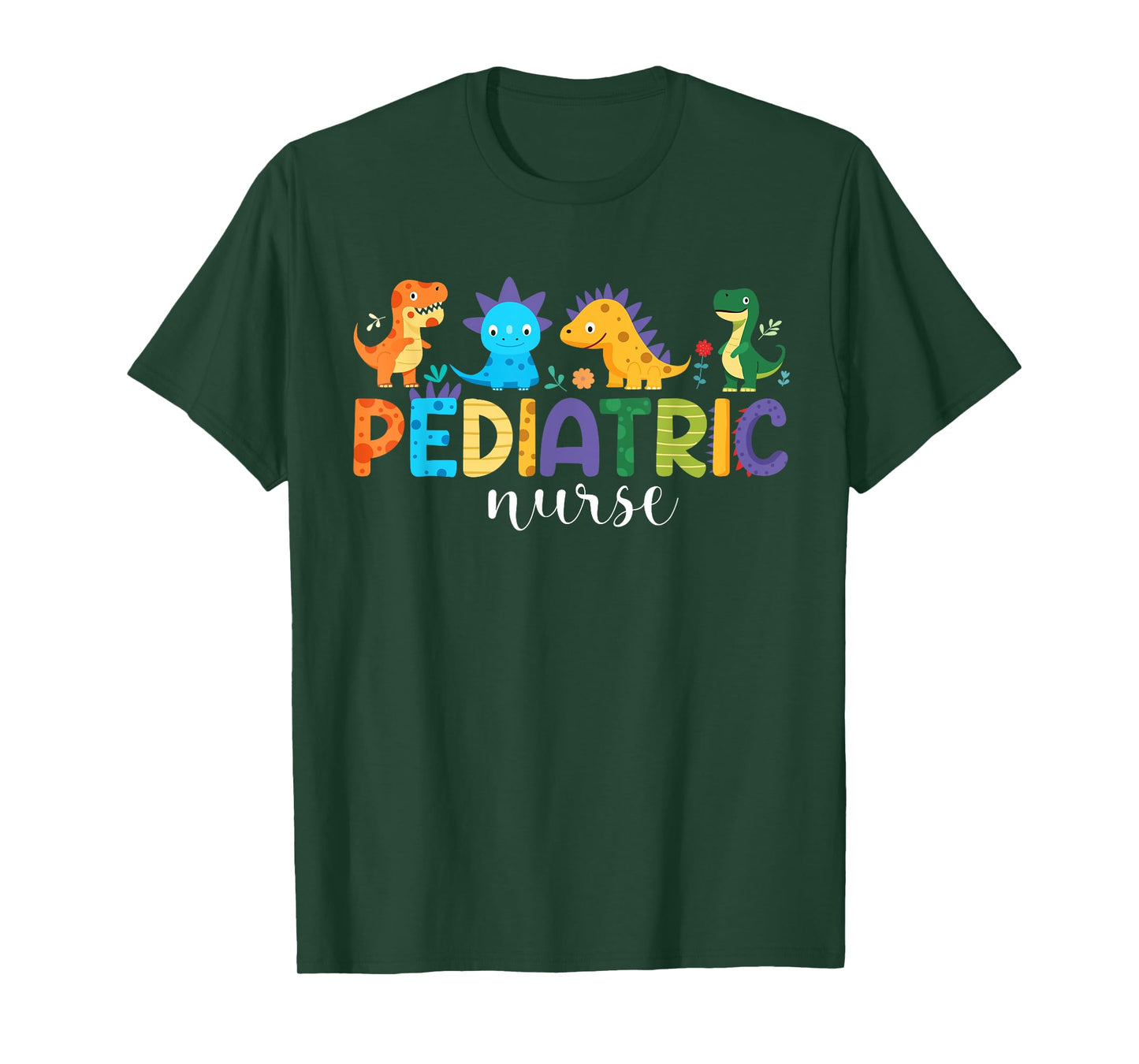 Pediatric Nurse PEDS Nursing Dinosaur Appreciation Pediatric T-Shirt