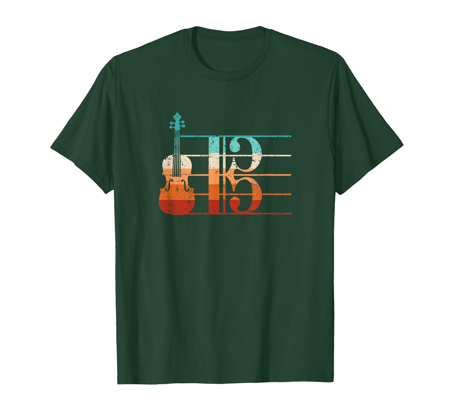 Alto Clef Viola Player Violist T-Shirt