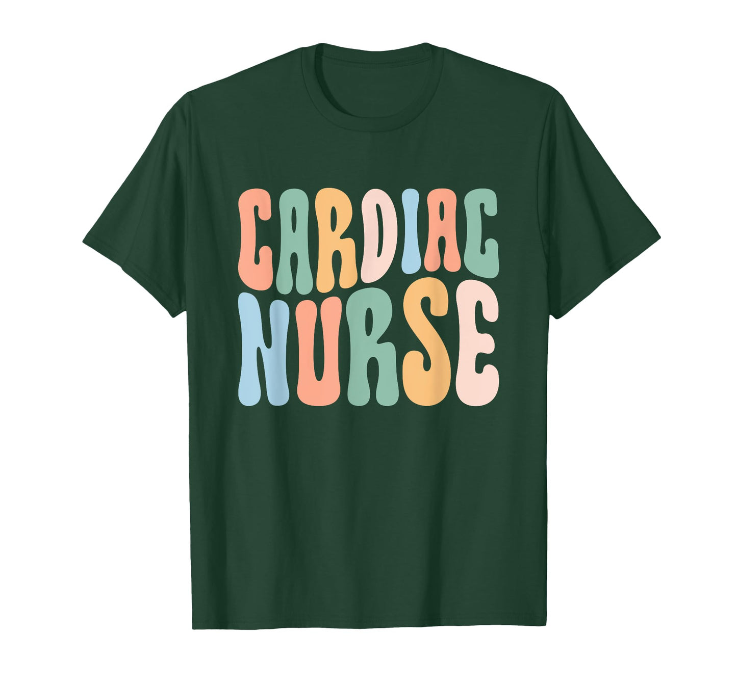 Cardiac Nurse Cardiovascular Nurse T-Shirt, Women's Nurse Themed, Black, Small, Short Sleeve, Classic Fit, Unisex-Adults