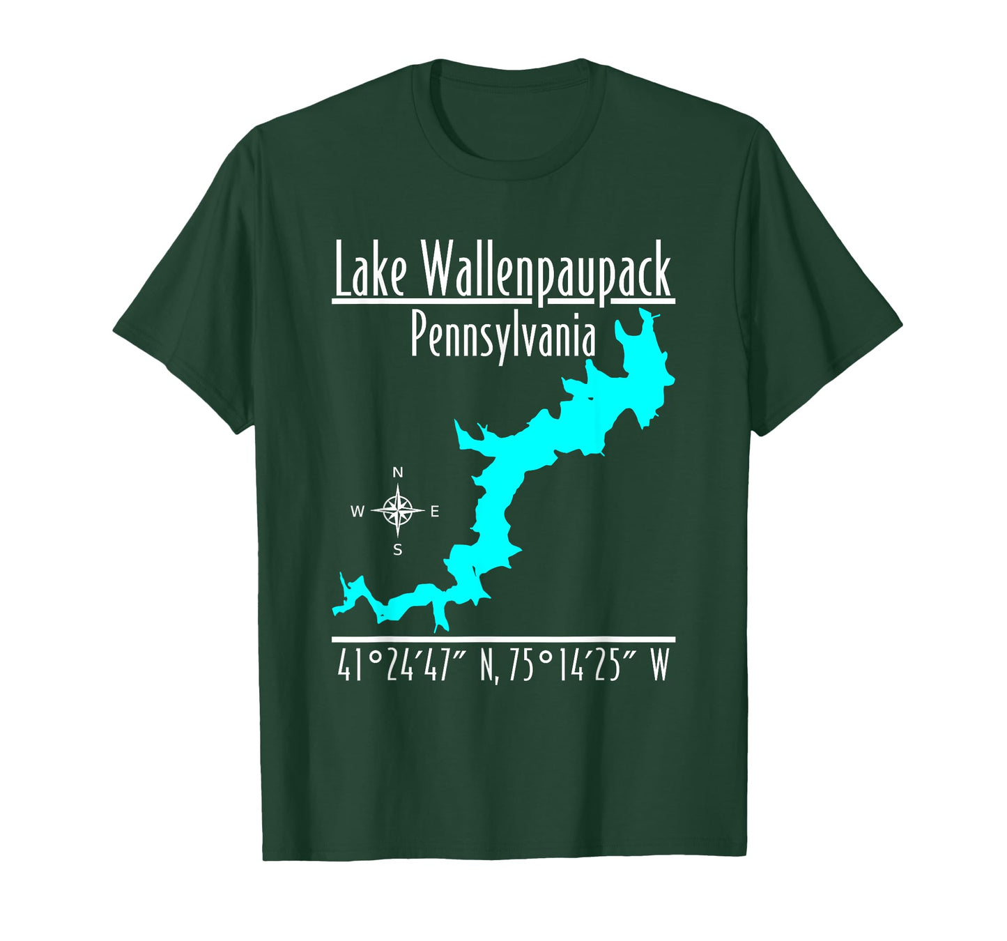 Modern Lake Wallenpaupack, Pennsylvania T-Shirt