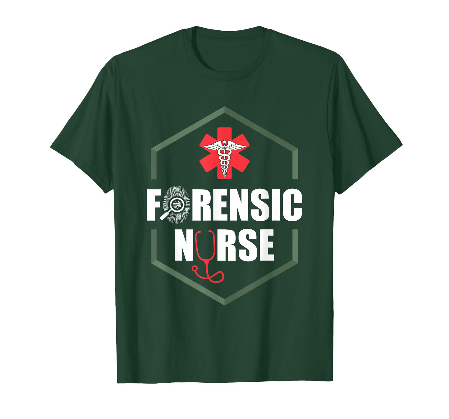 Nurse Hospital - Caretaker Nursing Forensic Nurse T-Shirt