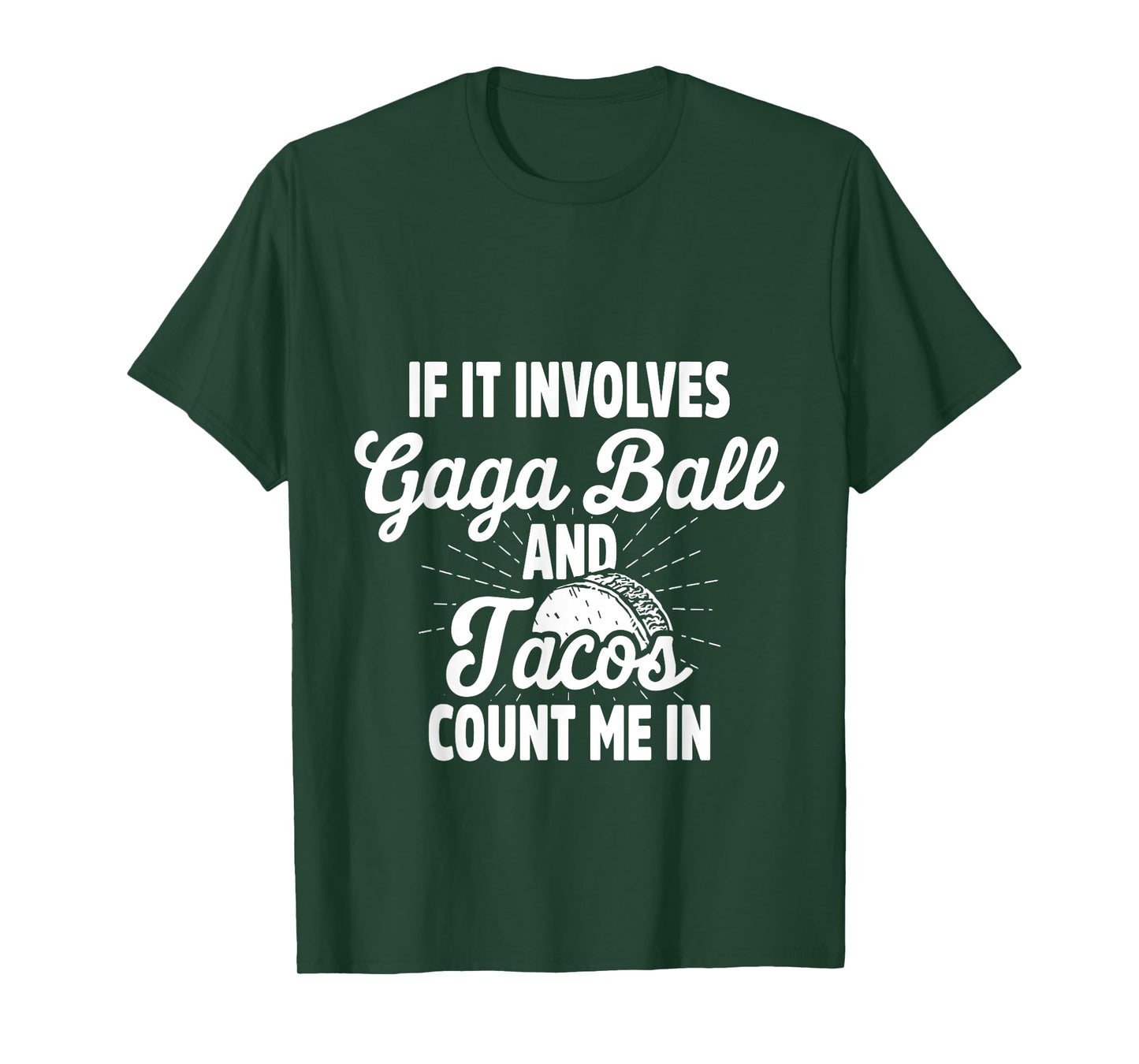 Gaga Ball Pit Player Tacos Ga-Ga Team T-Shirt