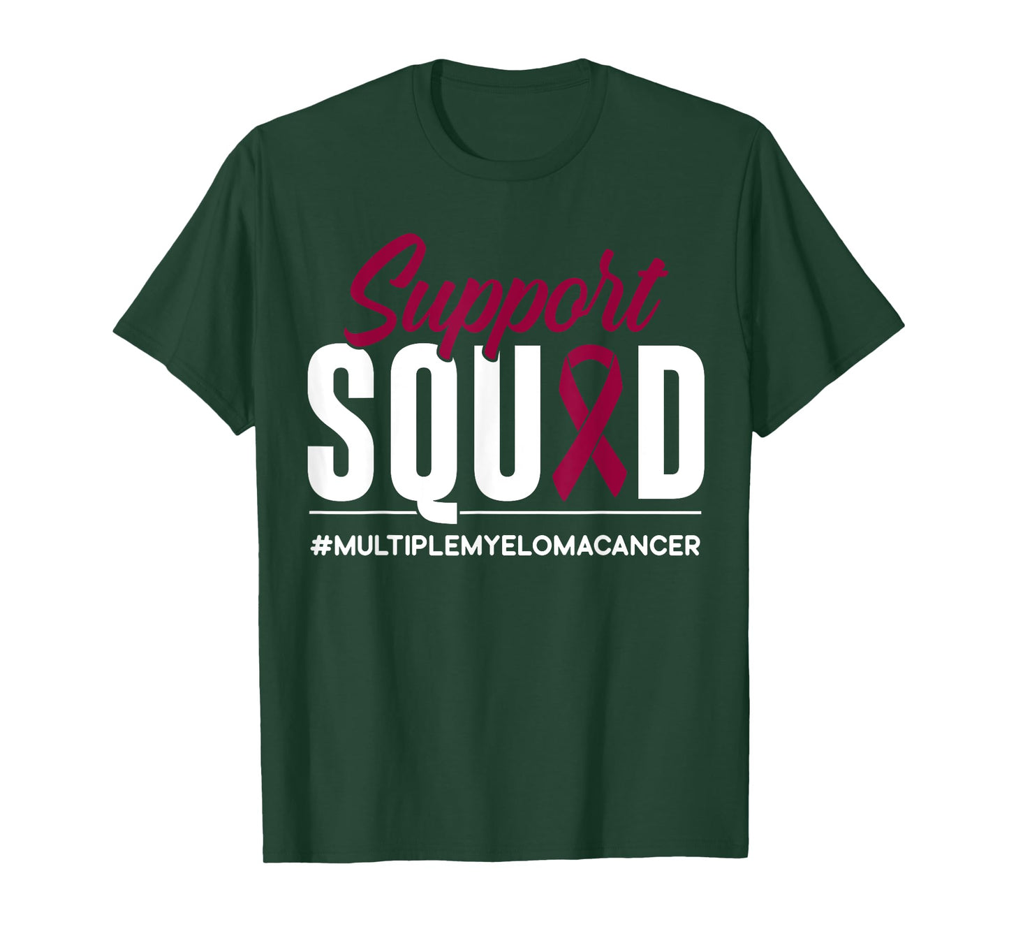 Support Squad Multiple Myeloma Cancer Awareness Gift T-Shirt