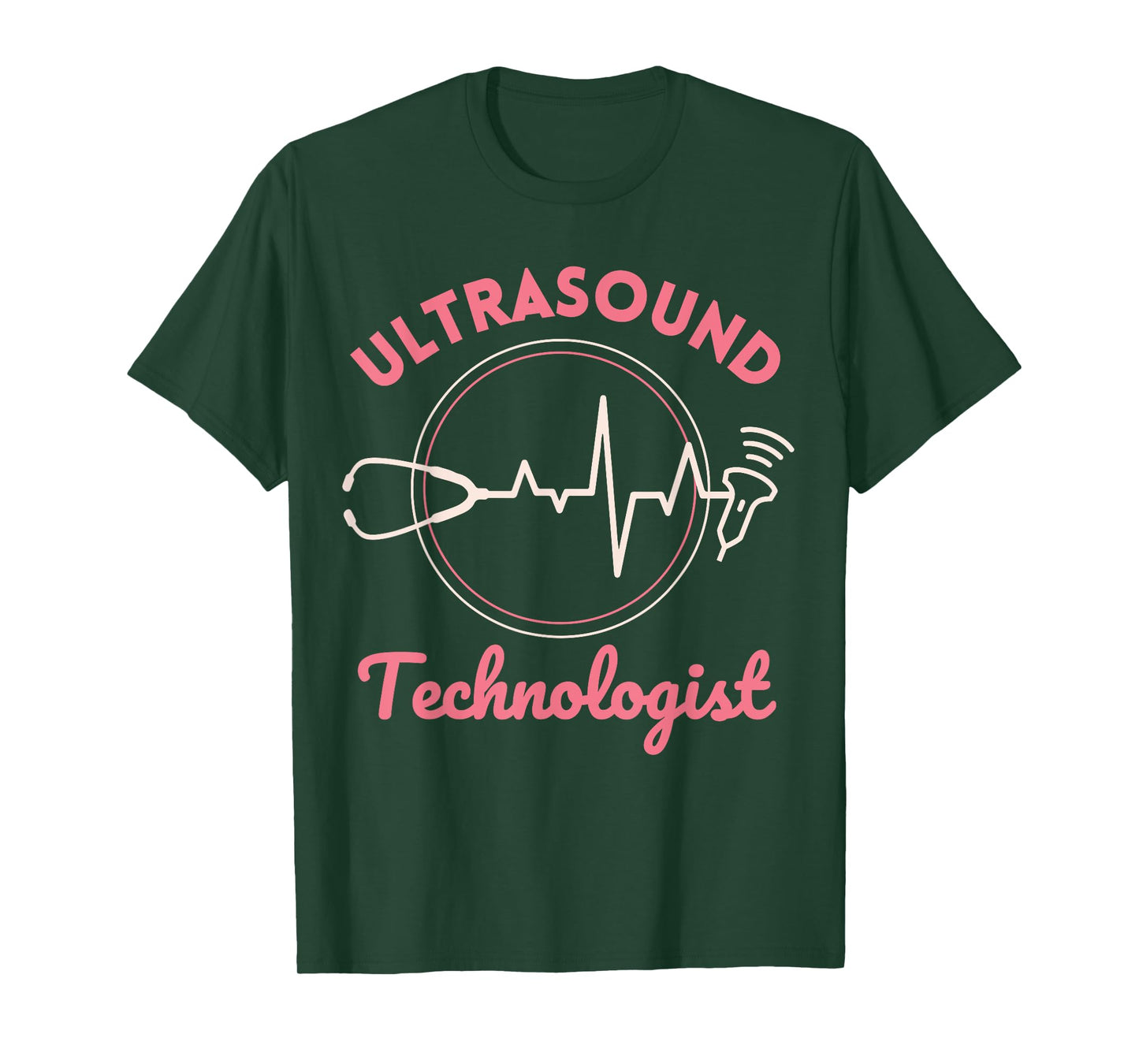 Sonographer Ultrasound Technologist US U/S OB Sono Nurse T-Shirt
