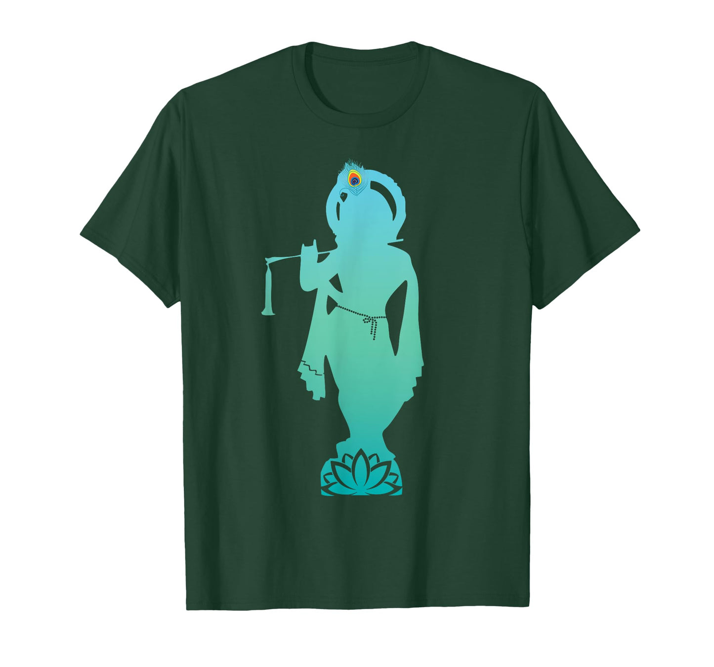 Divine Glory Lord Krishna T-Shirt