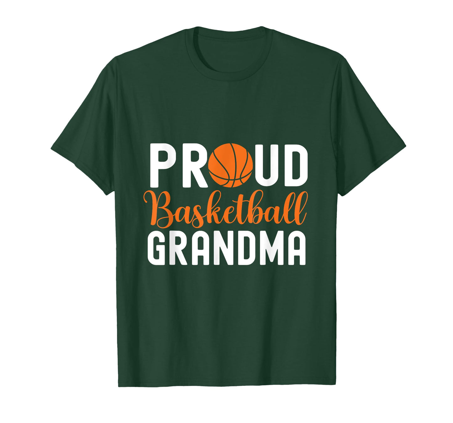Basketball Grandma Design Lr Proud Basketball Grandma Unisex-Adults Black T-Shirt Basketball T-Shirt Small