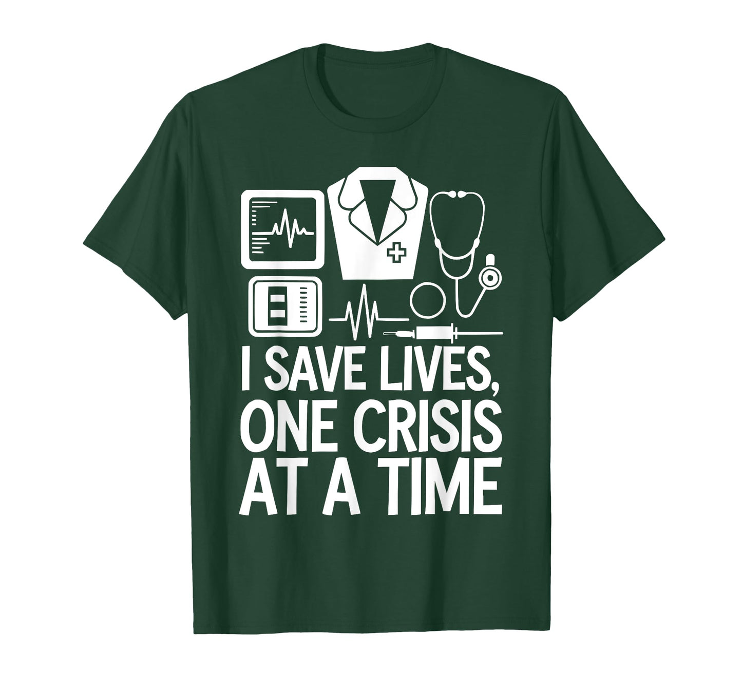 Emergency Room Nurse Girl Medical Hospital ER Nursing T-Shirt
