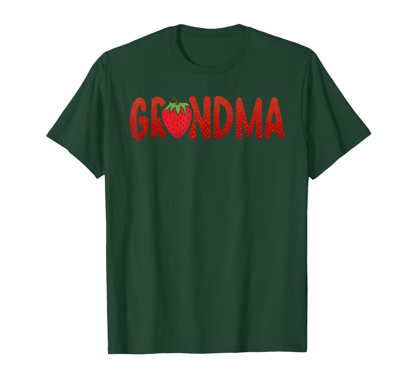 Funny Grandma Strawberry Summer Fruit - Great Mother's Day T-Shirt for Men Women Girls Kids