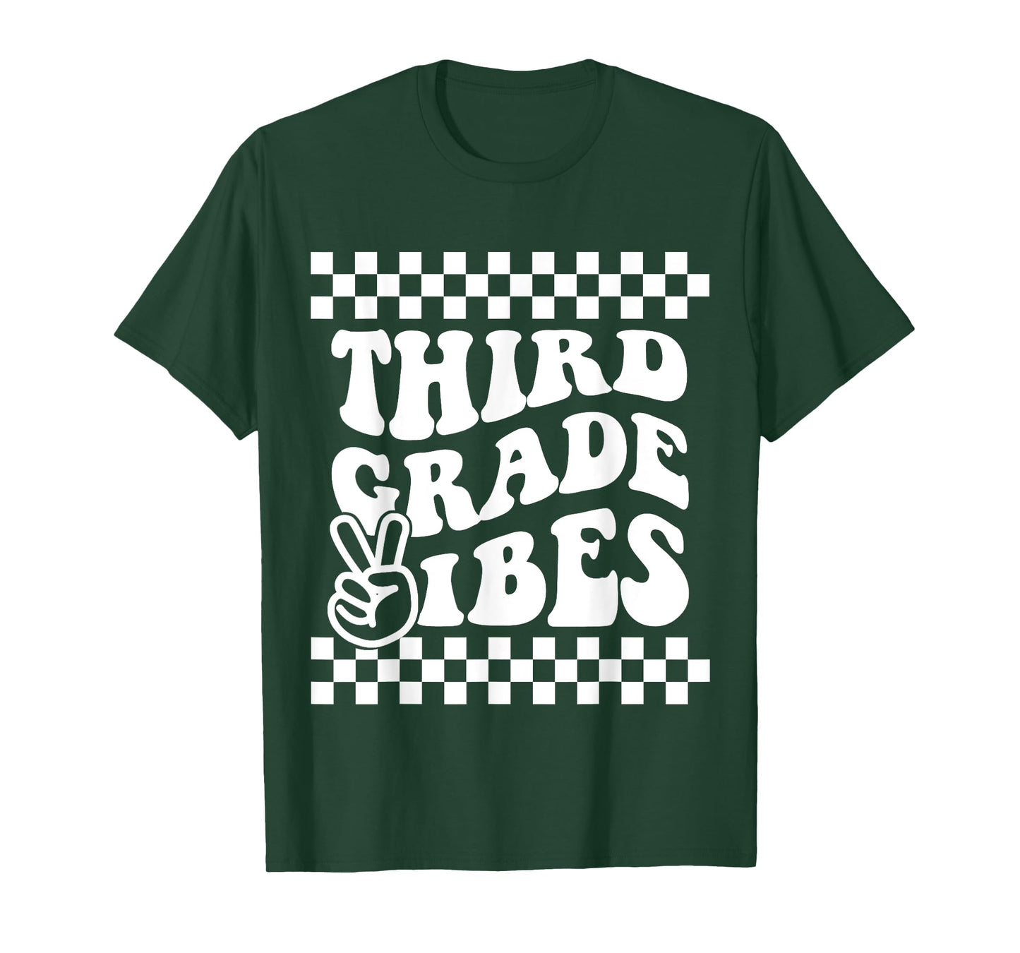 First Day of Third Grade Vibes Girls Back to School Boys T-Shirt
