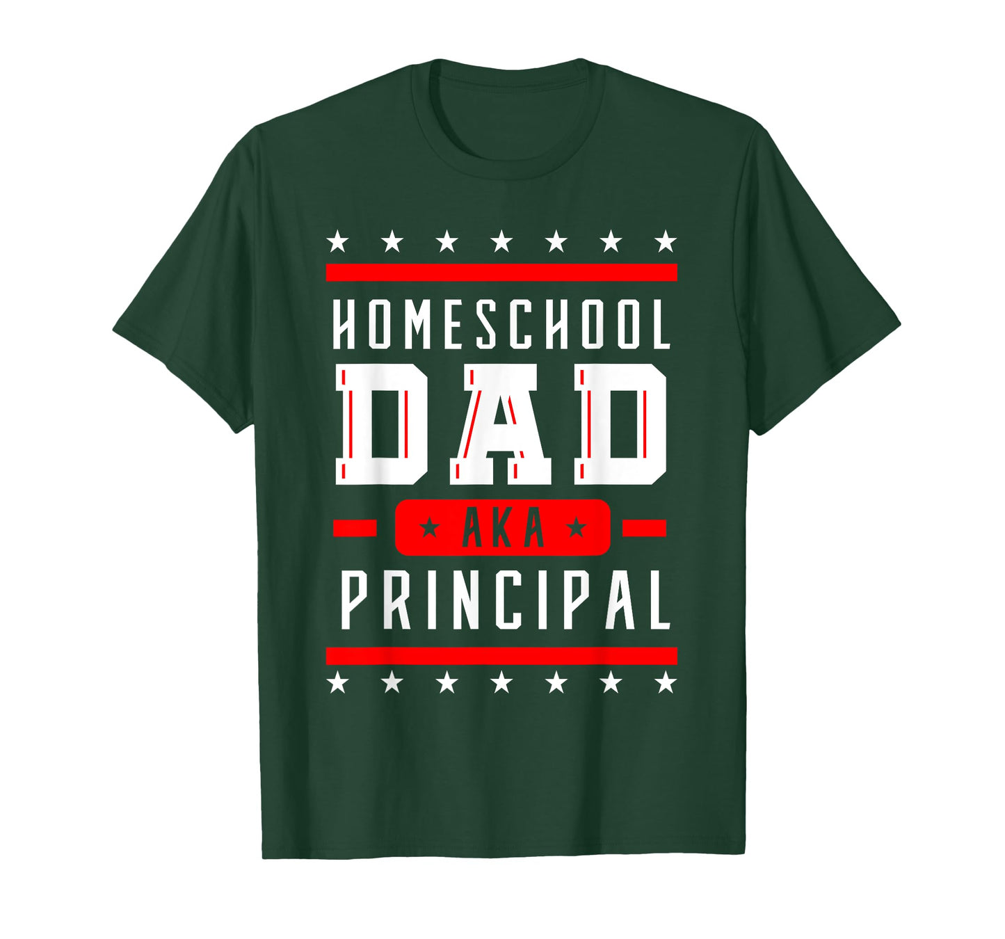 Teacher Principal Dad Homeschool Instructor Father's Day Men Women Girls Kids T-Shirt