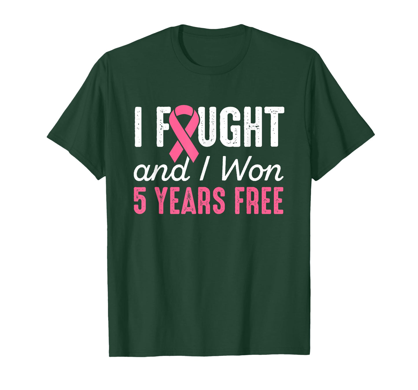 Breast Cancerversary 5 Years Breast Cancer Free Shirt Gift T-Shirt
