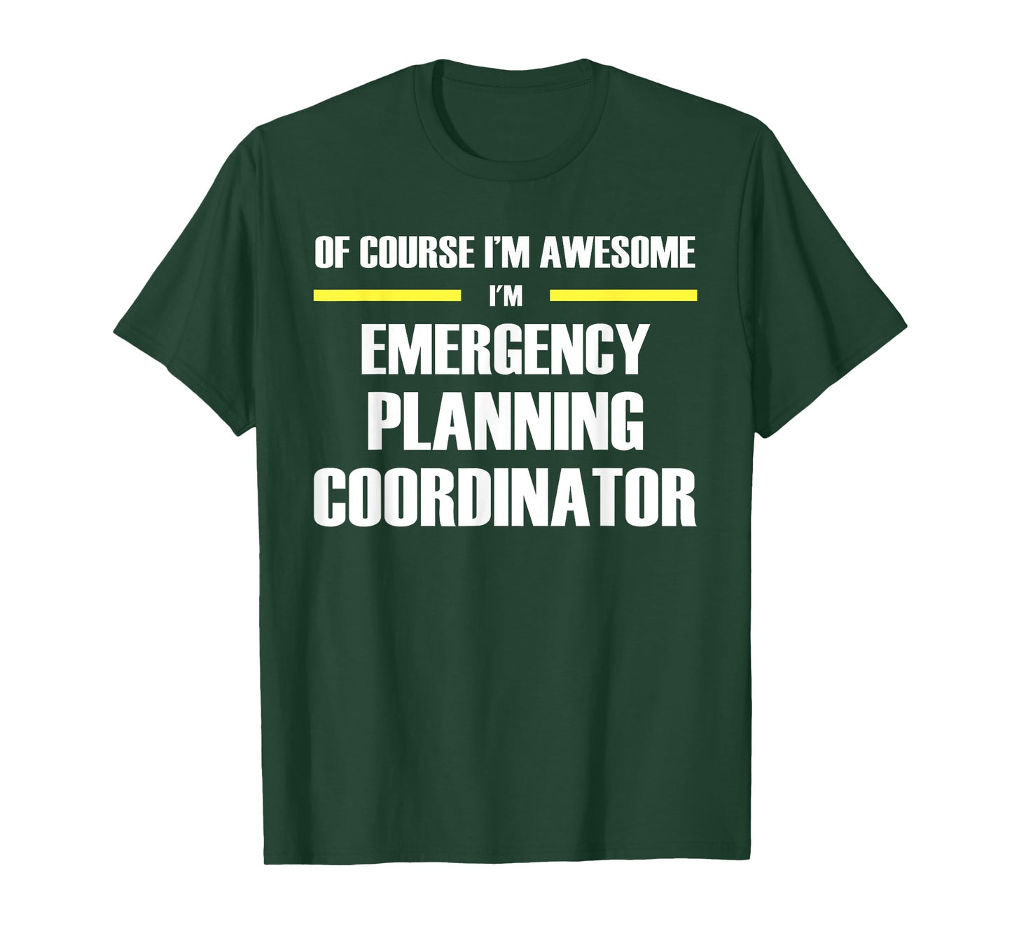 Awesome Emergency Planning Coordinator T-Shirt