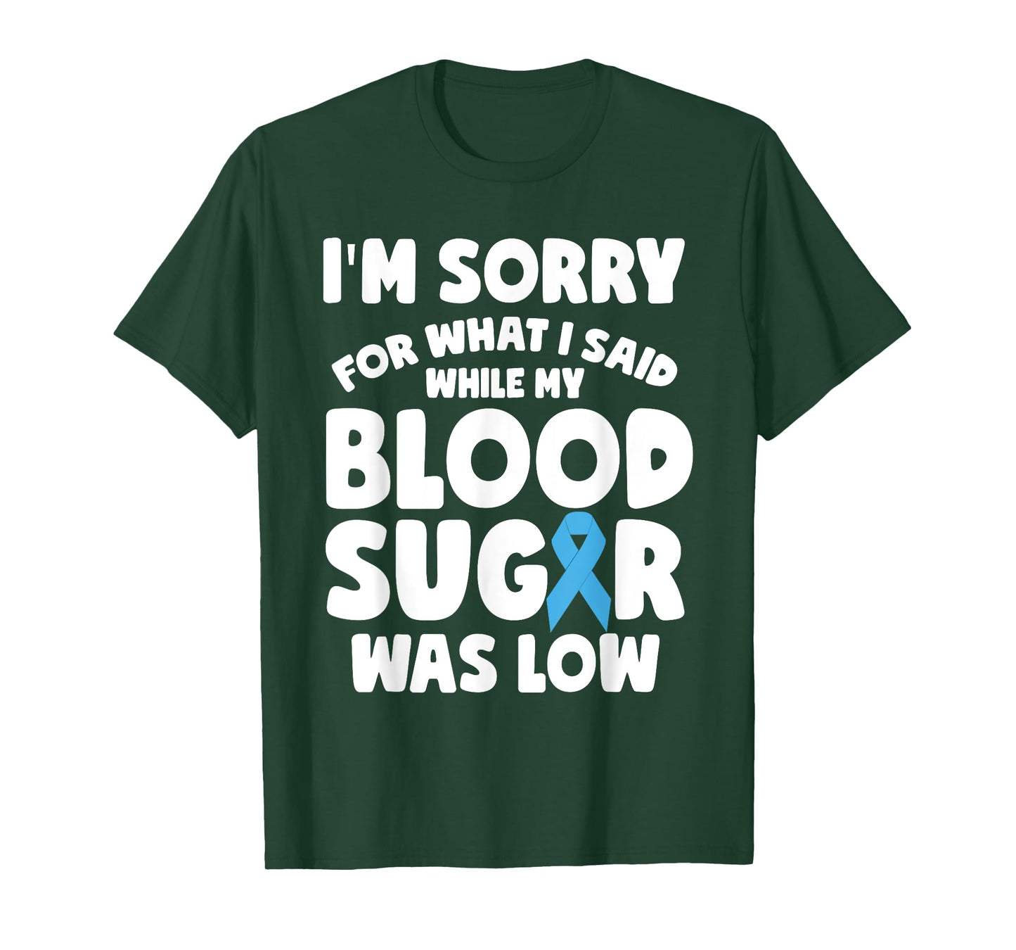 Funny T1D Blood diabetes type 1 Diabetic warrior T-Shirt