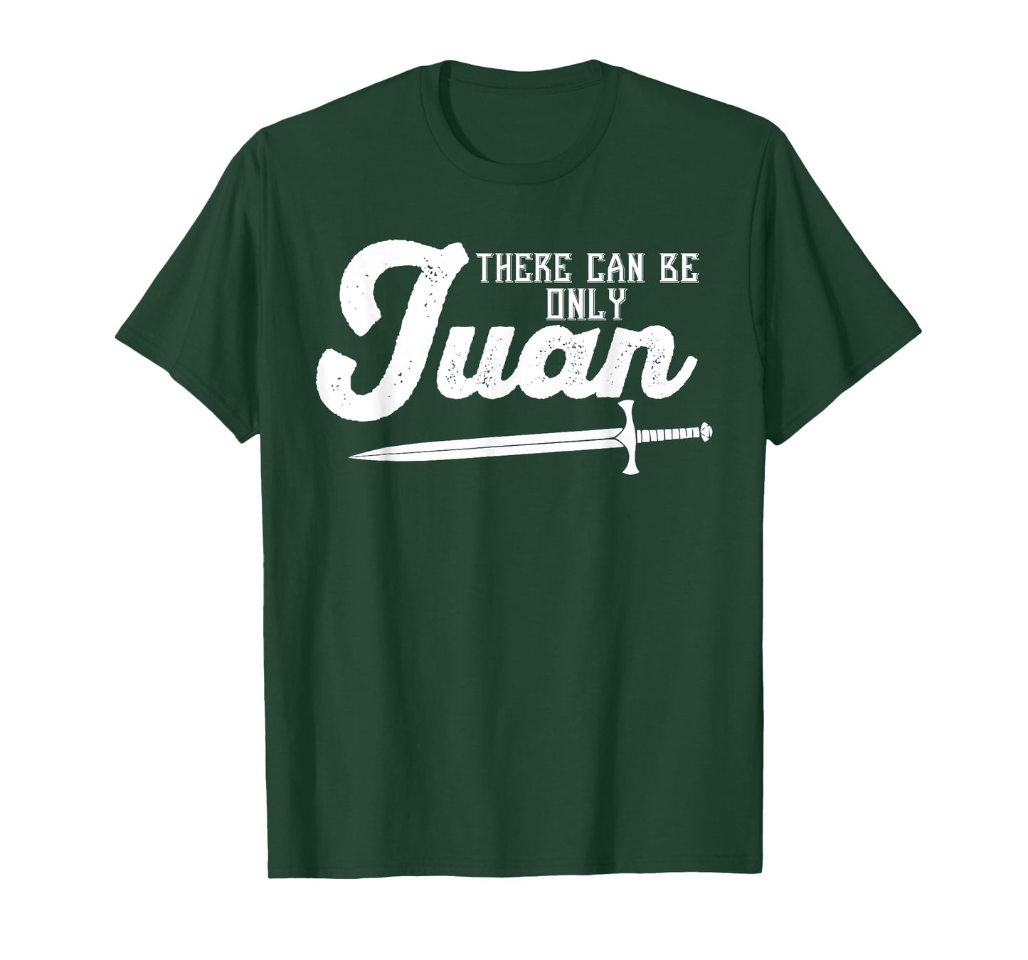 There Can Be Only Juan Shirt Cinco De Mayo Tee White T-Shirt
