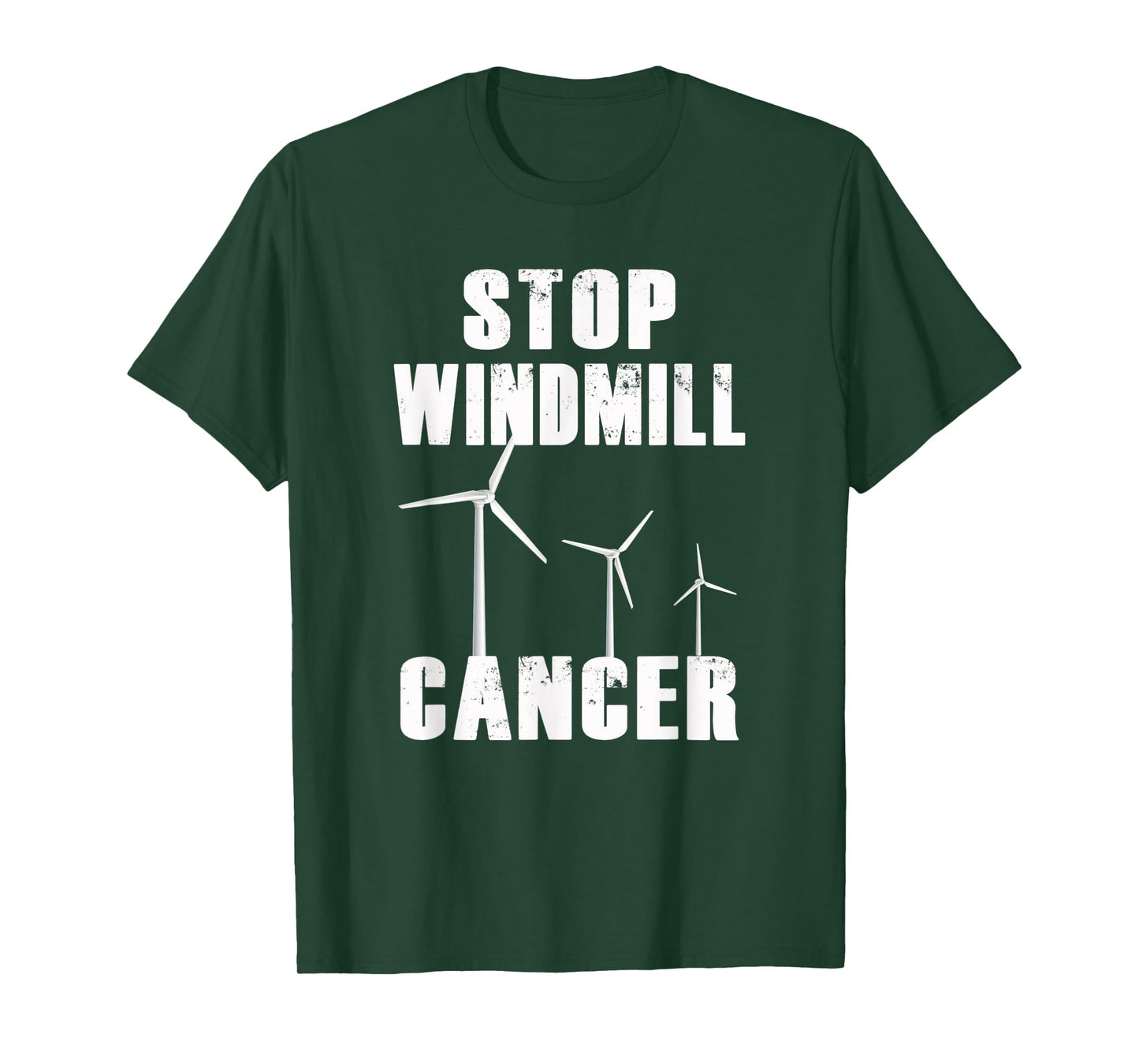 Stop Windmill Cancer awareness t-shirt