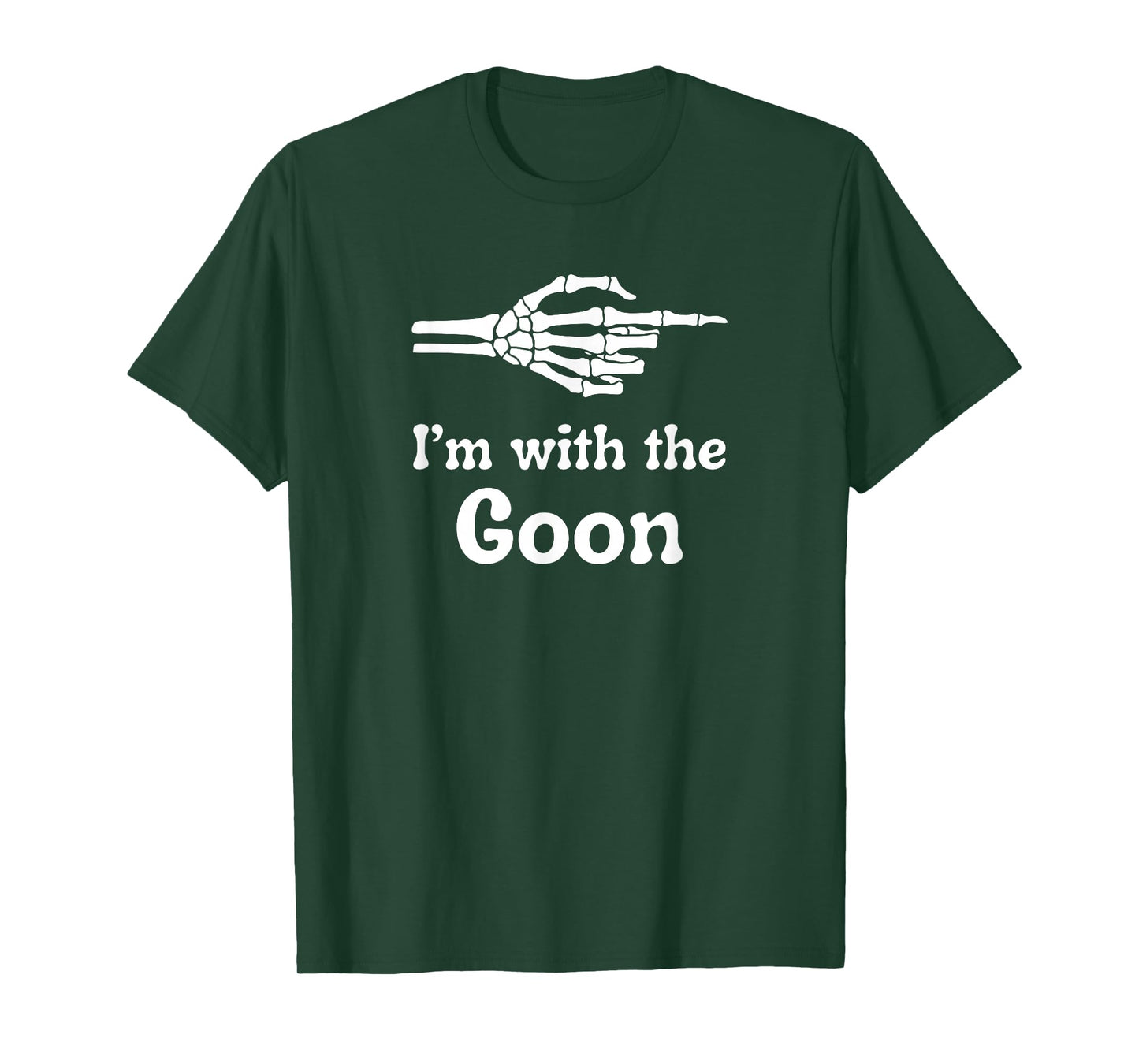 Spooky I'm with The Goon T-Shirt