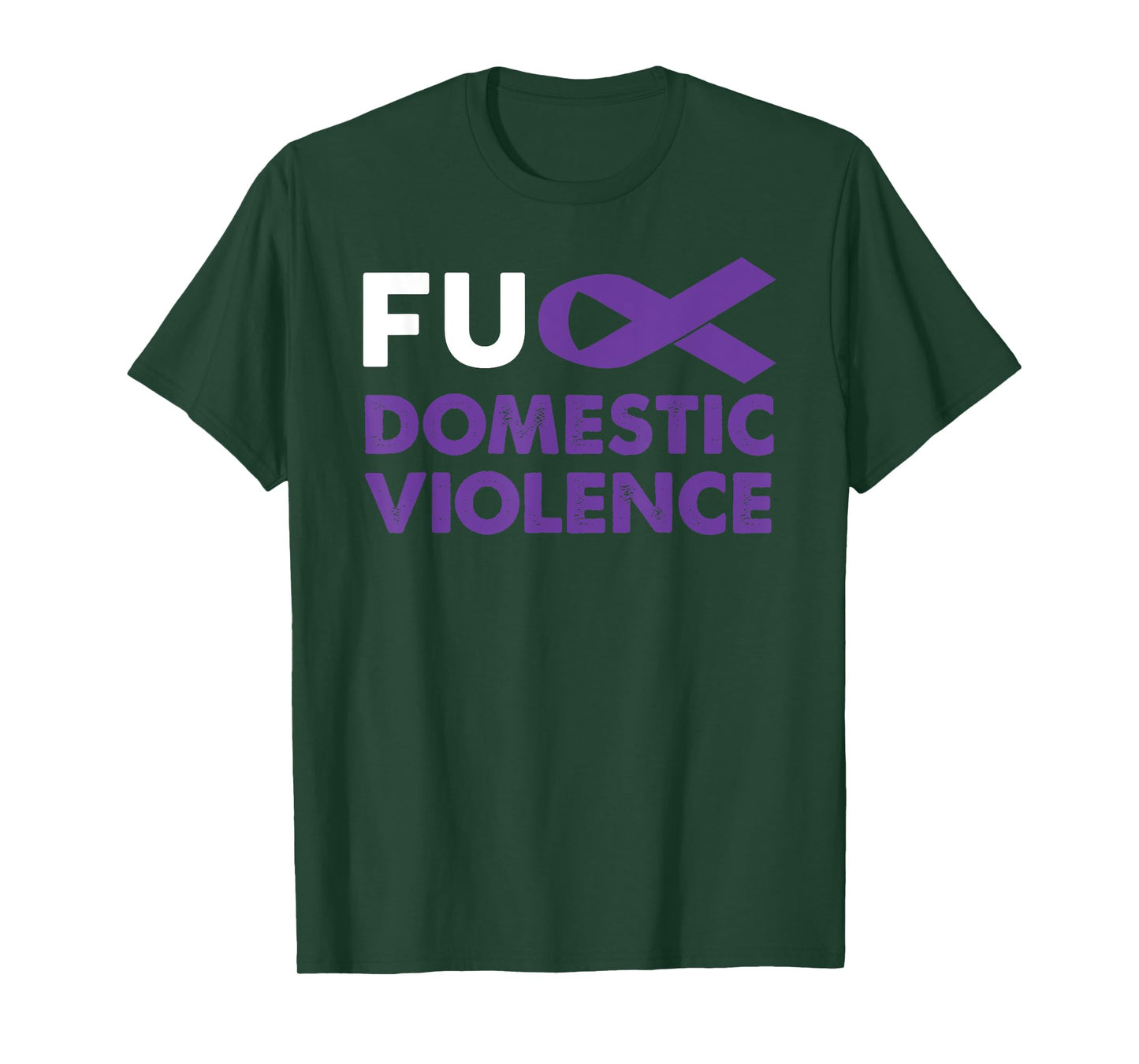 Fuck Domestic Violence Awareness Shirt Support Survivor Gift T-Shirt