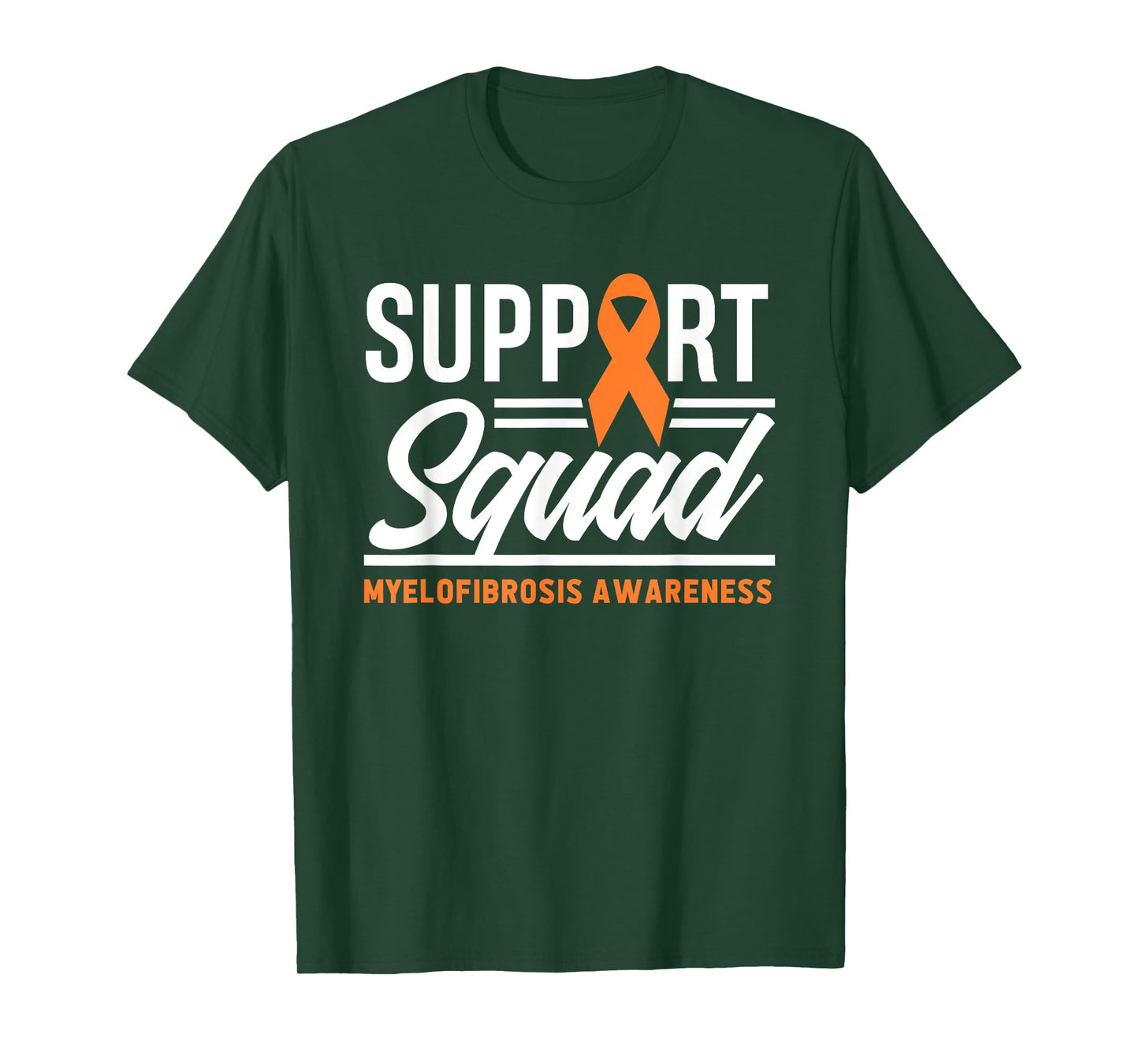 Myelofibrosis Warrior Support Squad Myelofibrosis Awareness T-Shirt