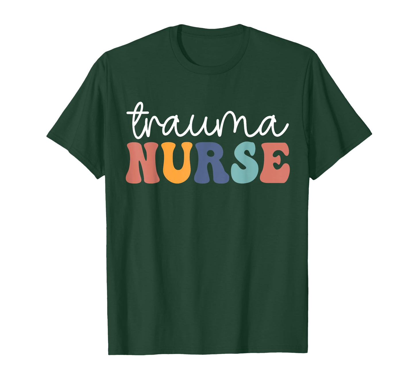Groovy Trauma Nurse Er Trauma ICU Nurse Emergency Trauma T-Shirt