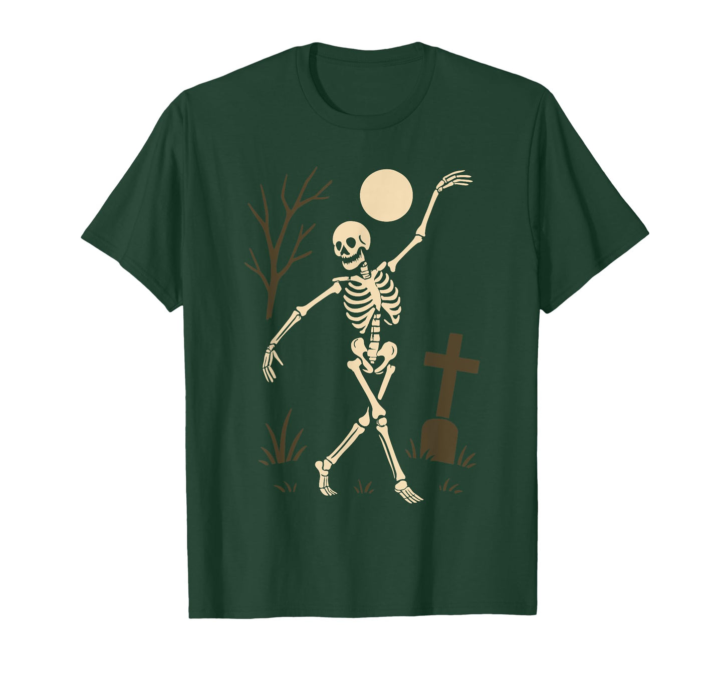 Dancing Skeleton Shirt Women Men, Tap Dance Halloween T-Shirt