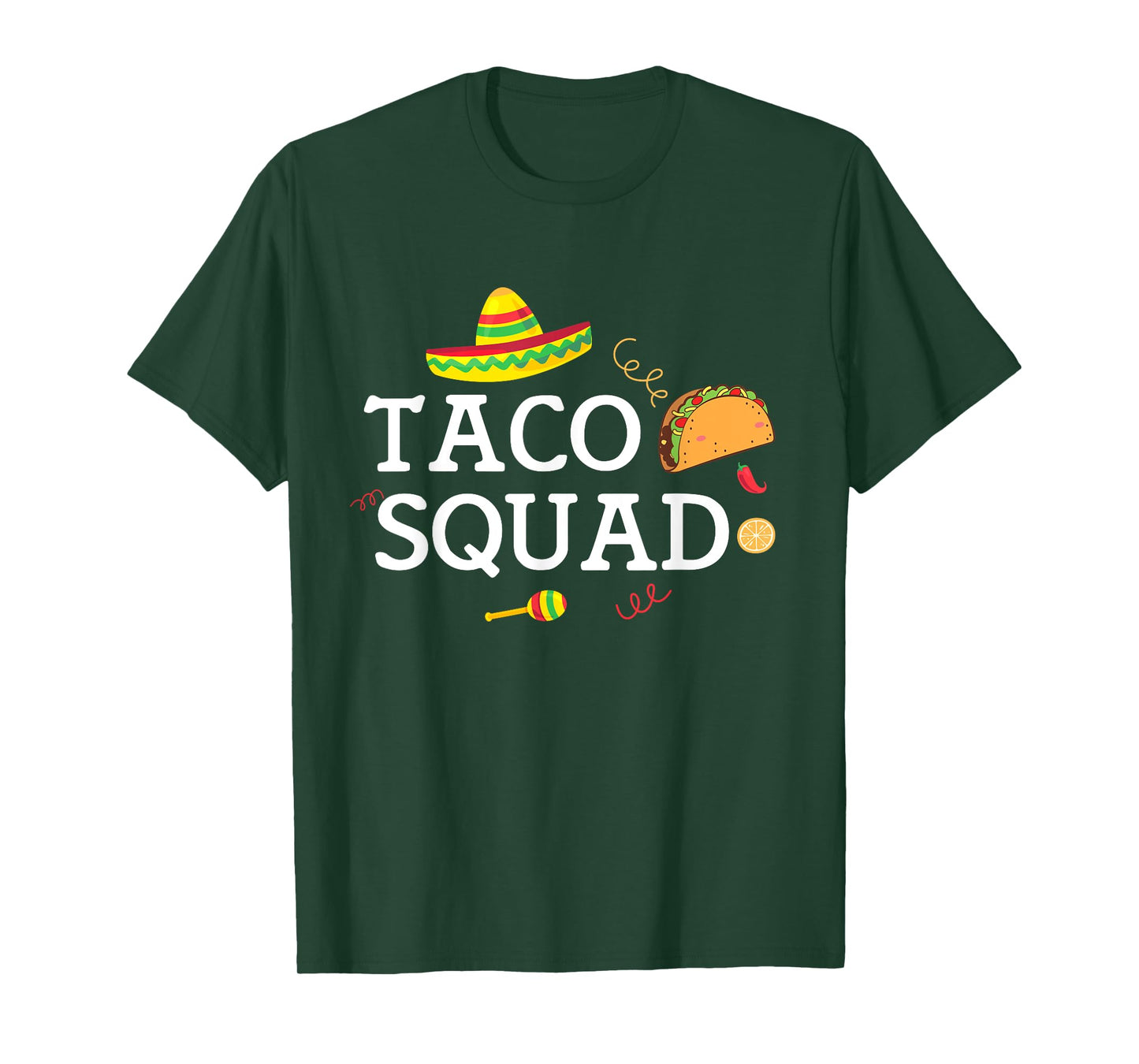 Taco Tuesday Apparel Taco Squad T-Shirt