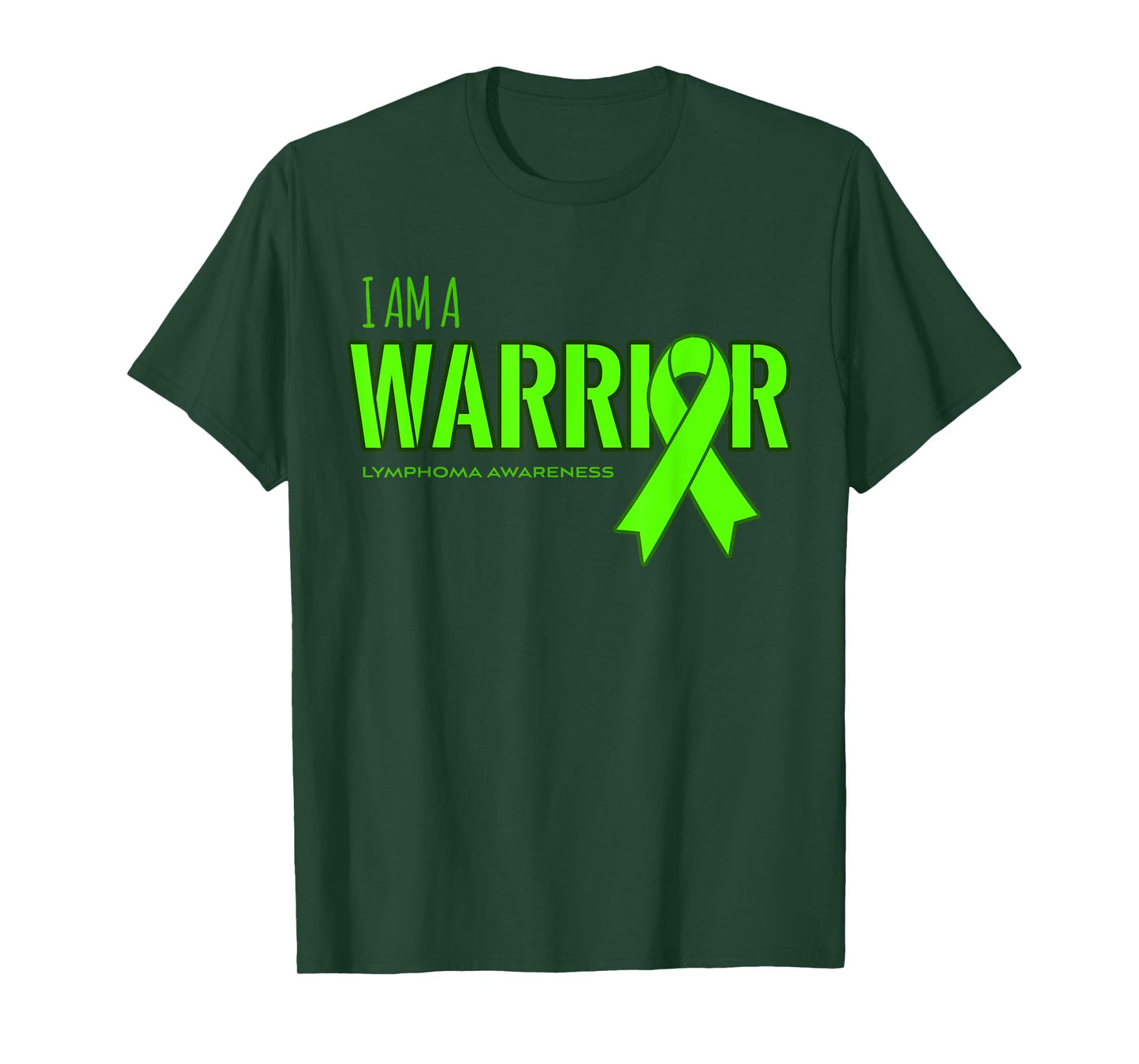 I am a Warrior Lymphoma Cancer Awareness Shirt T-Shirt