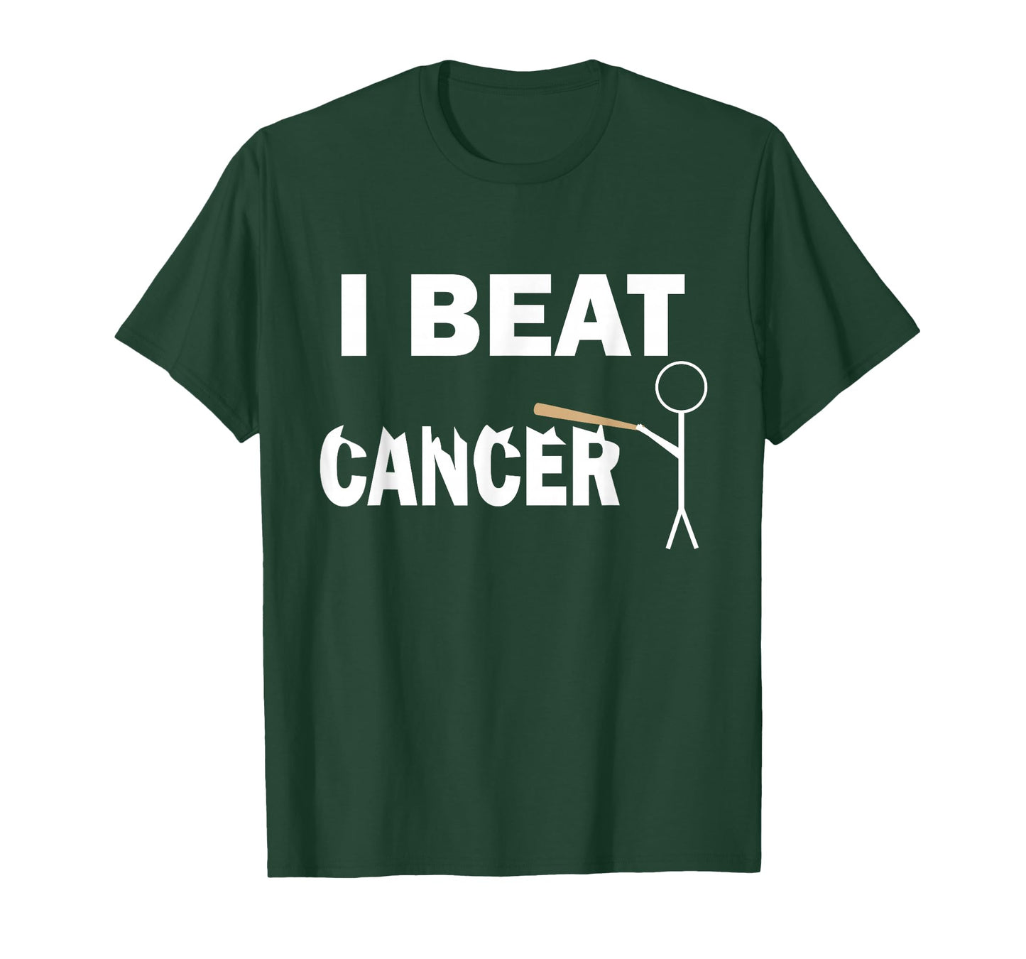 I Beat Cancer Brave Survivor Funny Cancer Tshirt T-Shirt