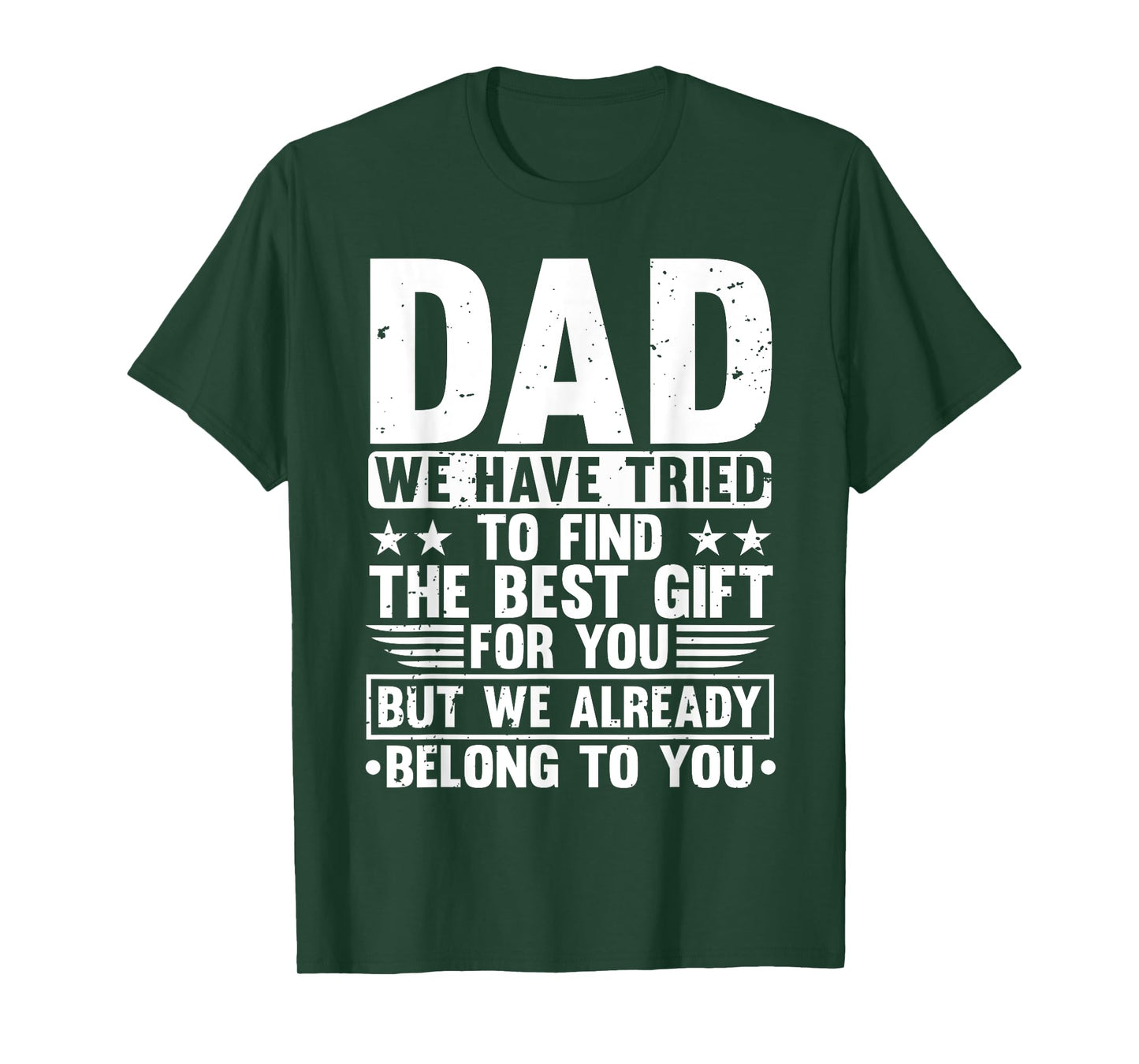 Cool Dad Art For Father Dad Stepfather From Son Daughter T-Shirt