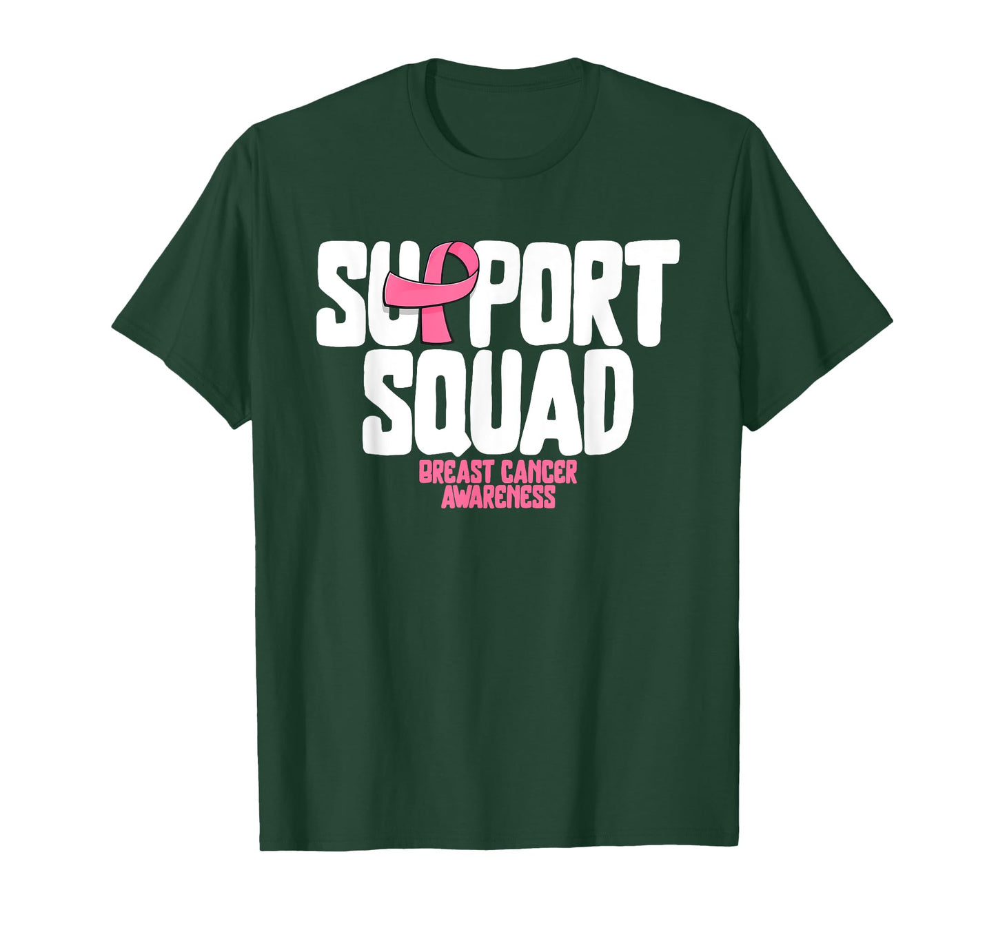 Breast Cancer Shirts Support Squad Breast Cancer Awareness T-Shirt