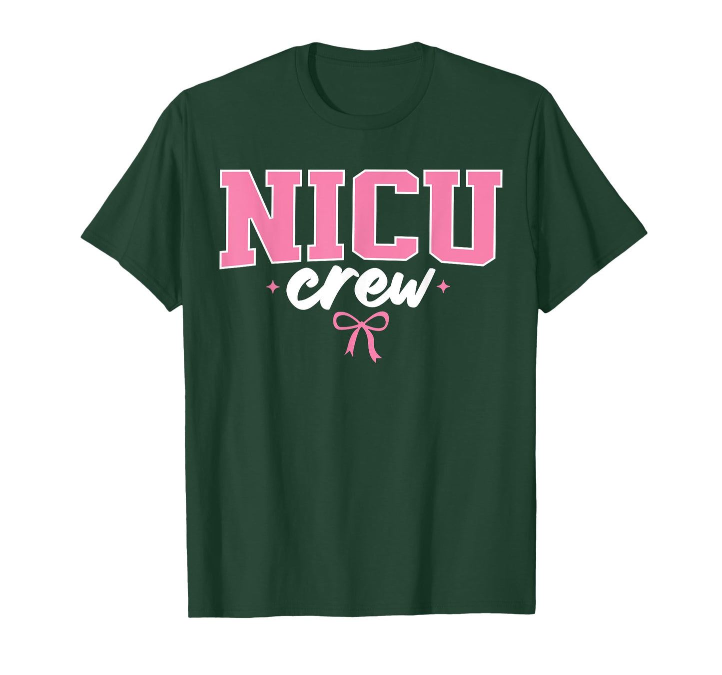 NICU Crew Nurse For Women Neonatal Intensive Care Unit Team T-Shirt