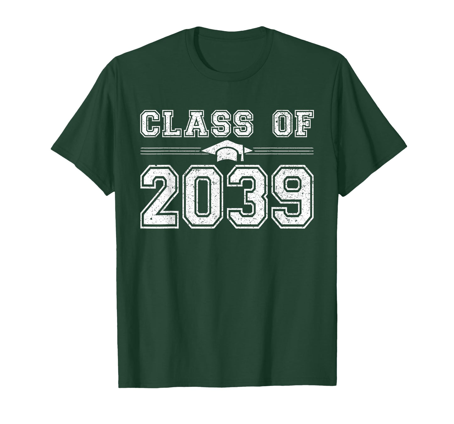 Class of 2039 Grow With Me Graduate 2039 First Day of School T-Shirt