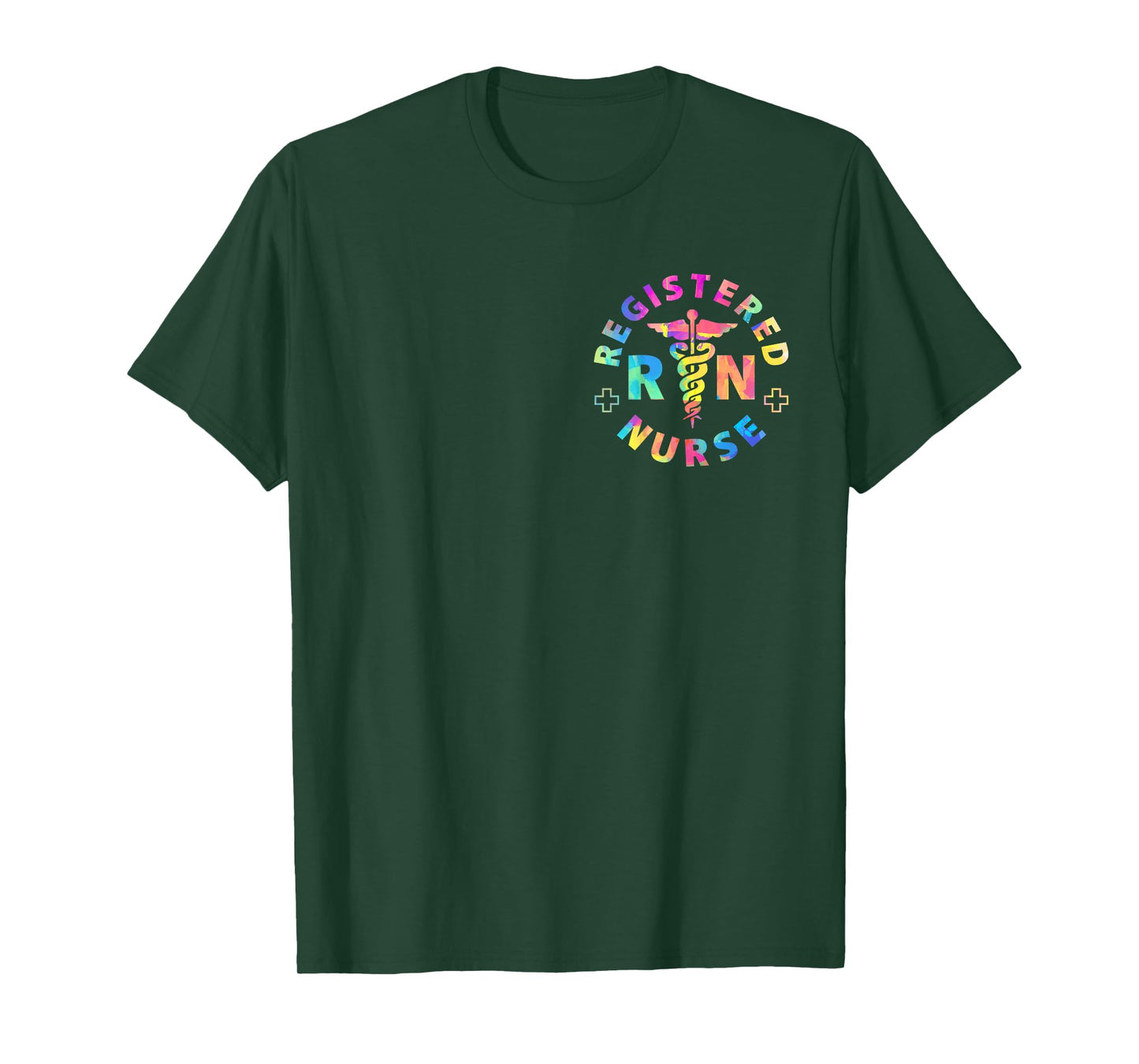 Retro Registered Nurse Stethoscope Nursing RN Nurse T-Shirt