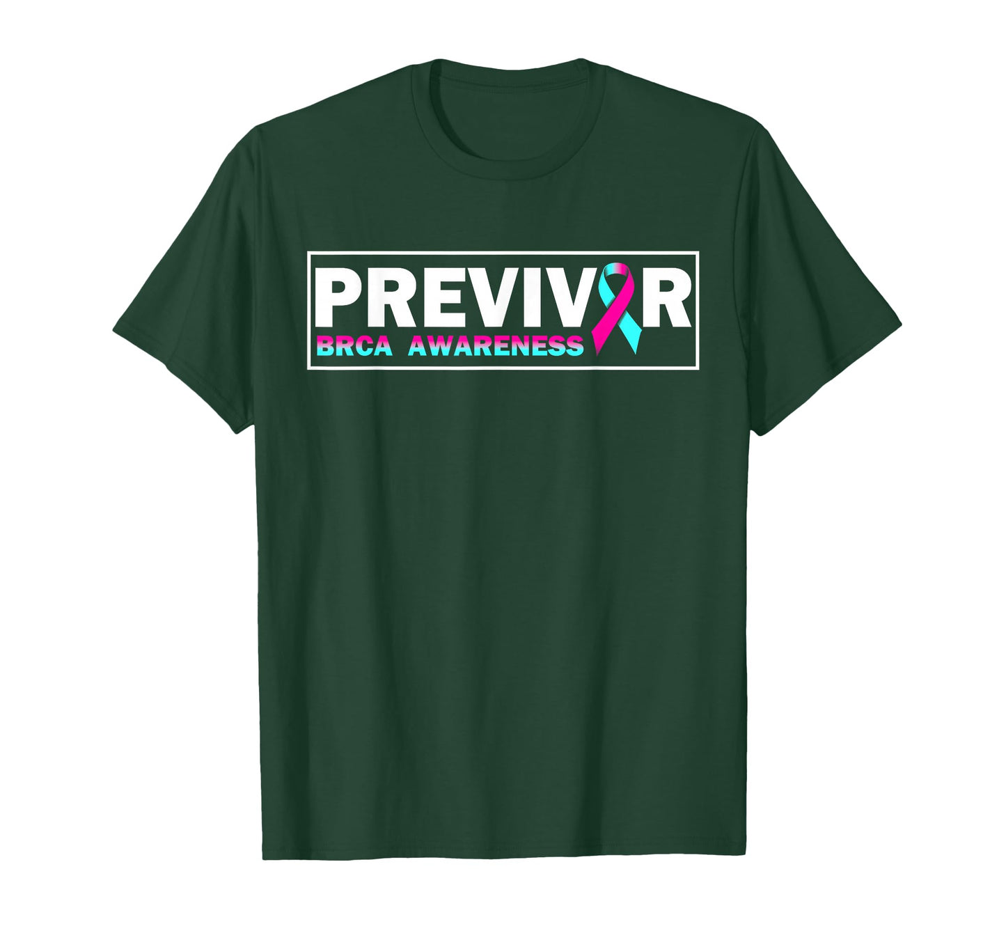 BRCA Awareness Breast Cancer Prevention Pink Ribbon T-Shirt