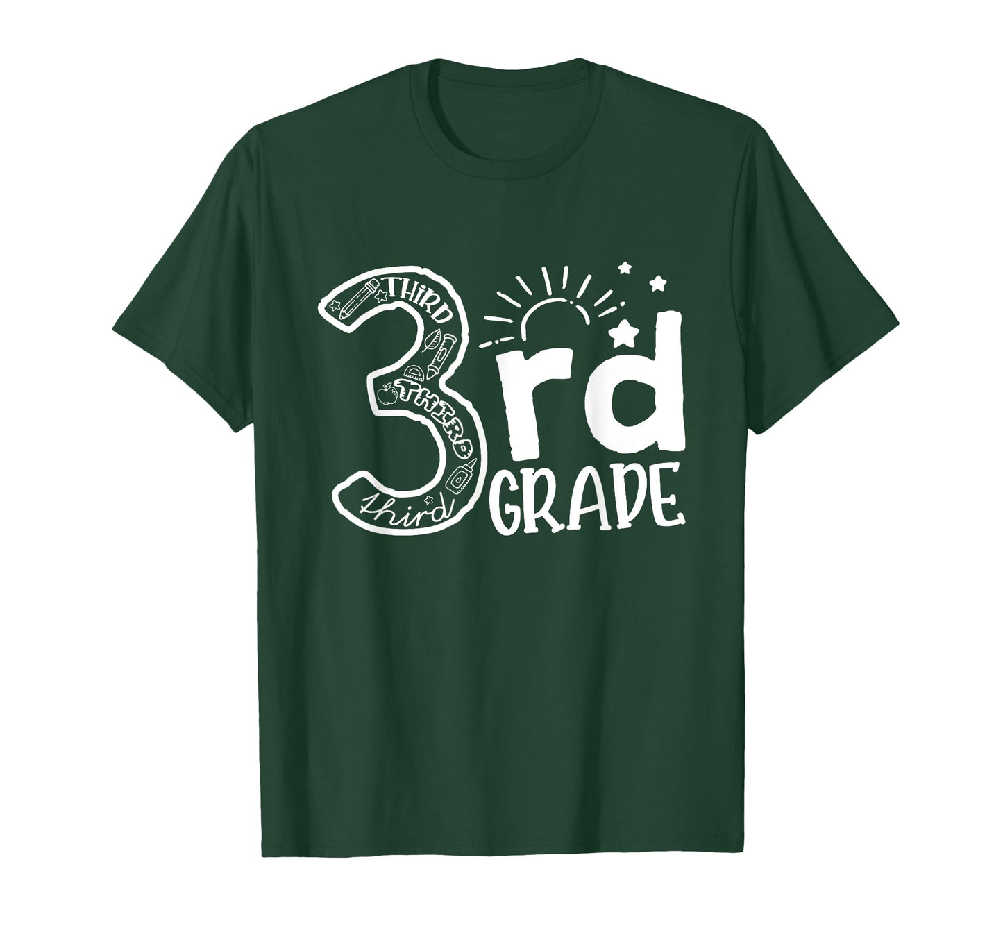 Going To 3rd Grade Teacher Squad and Third Grade Boys Girls T-Shirt