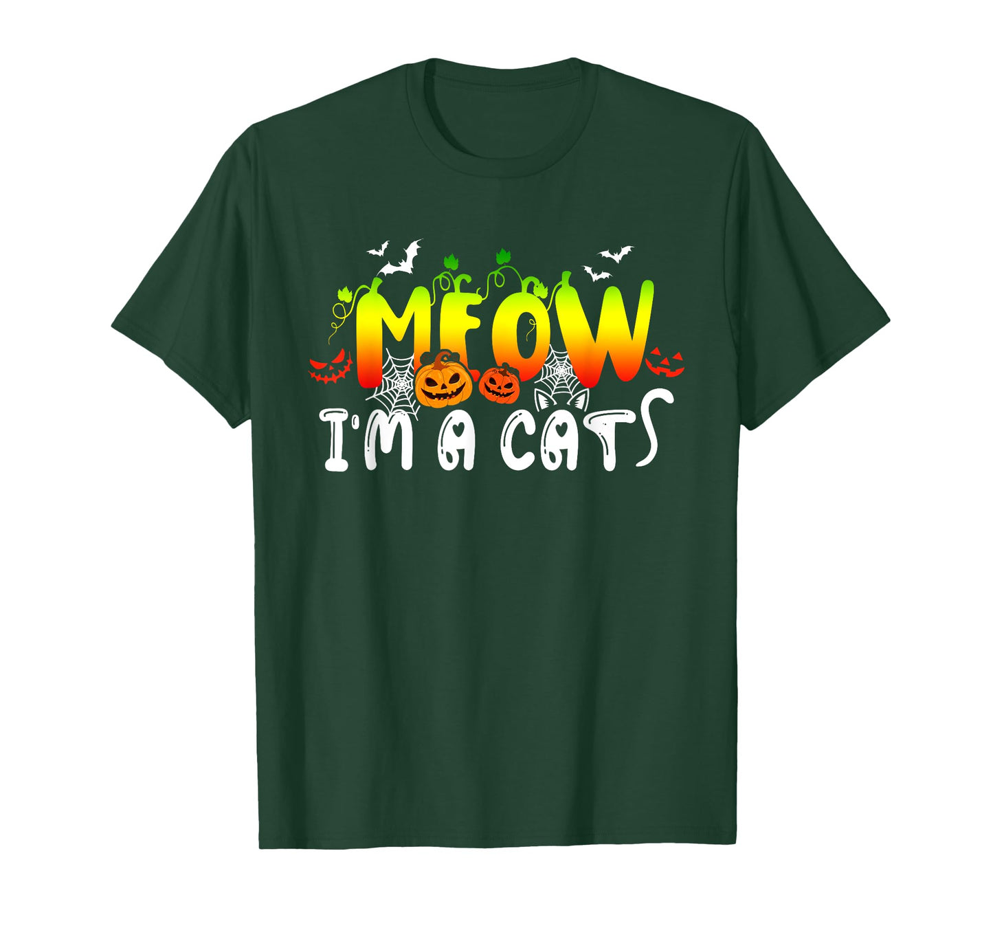 Cat Sound Halloween Cosplay Costume Owner Kids Family Group T-Shirt