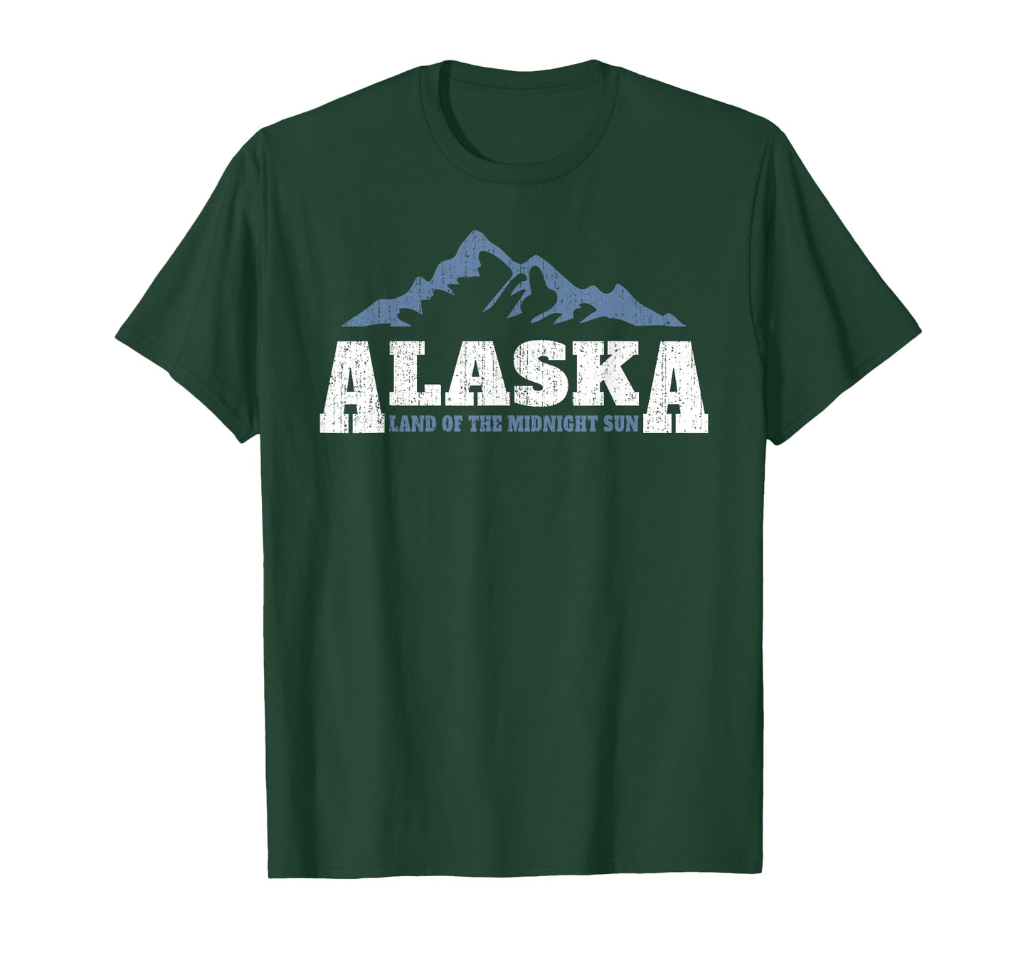 Vintage ALASKA T-shirt : Land of the Midnight Sun Tee T-Shirt