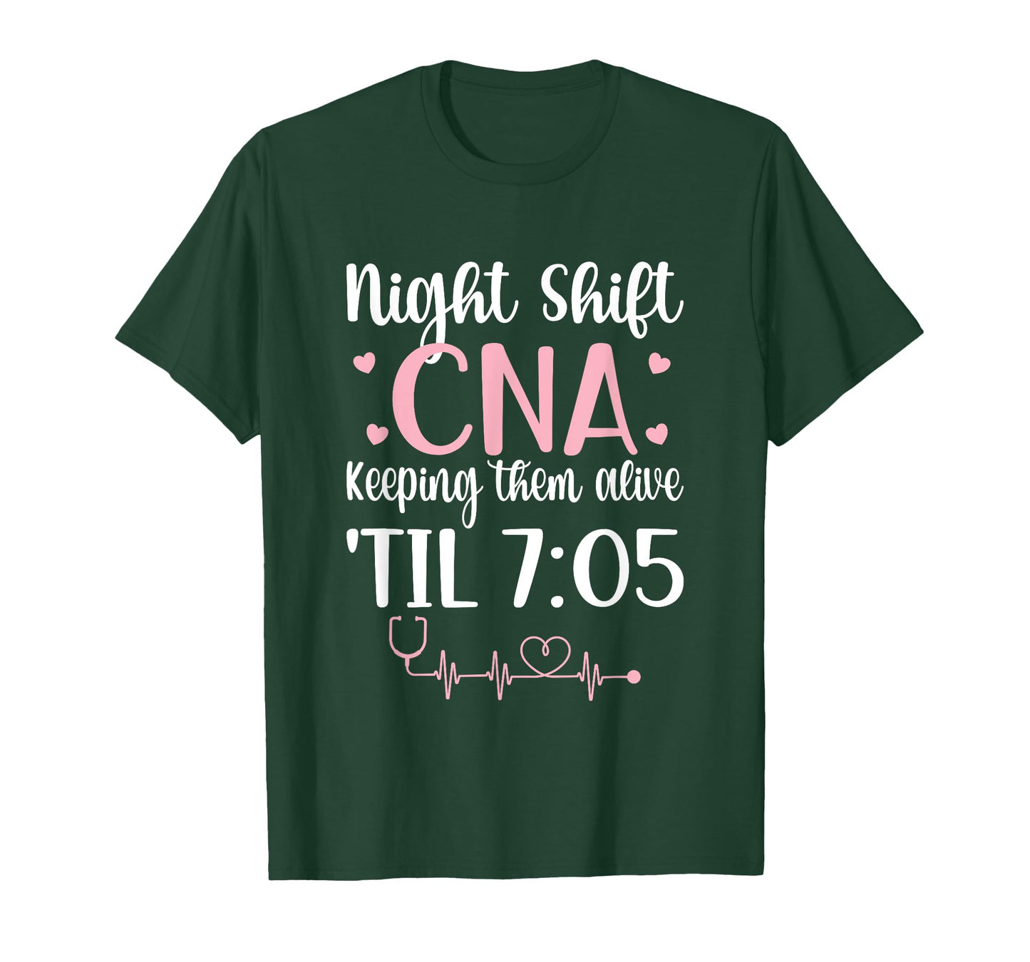 Night Shift CNA Life Certified Nursing Assistant T-Shirt