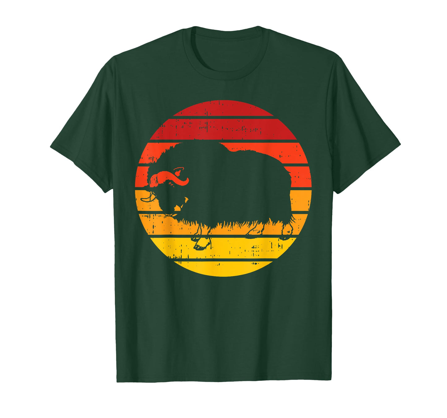 Retro Musk Ox T-Shirt