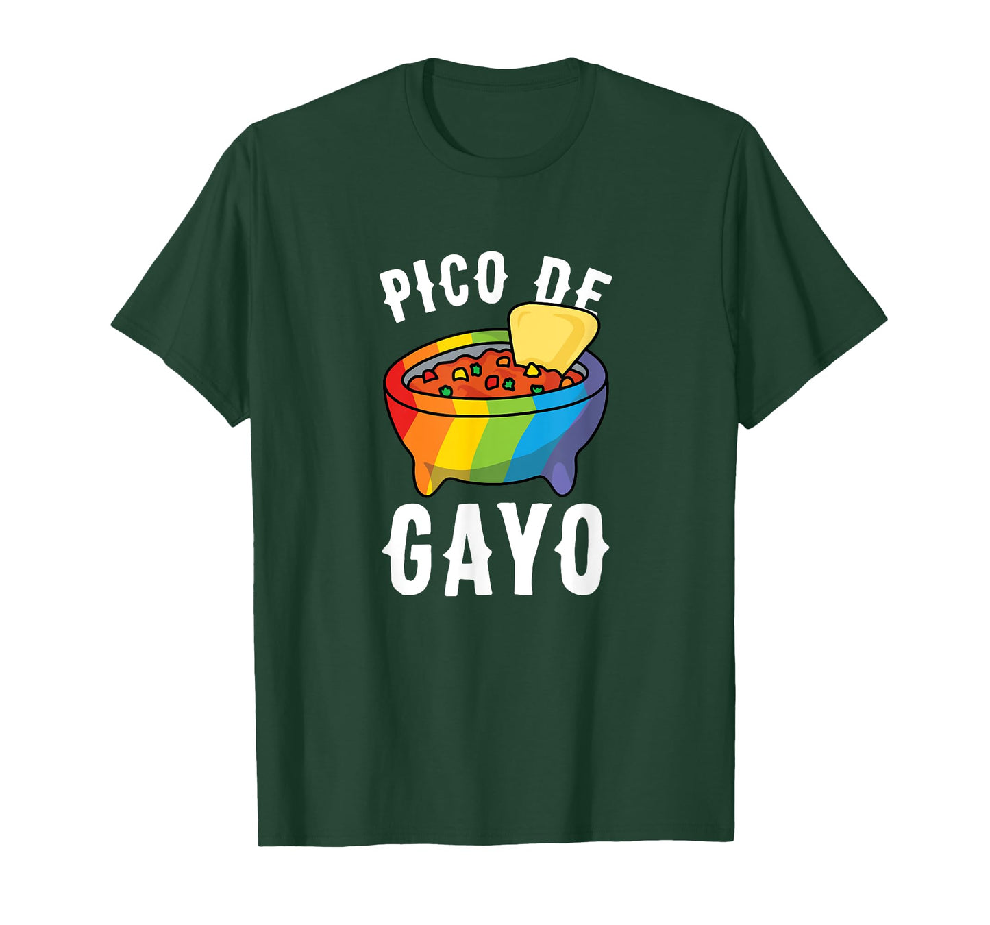 Funny Gay Pride Pico De Gayo for taco lover's Gift T-Shirt
