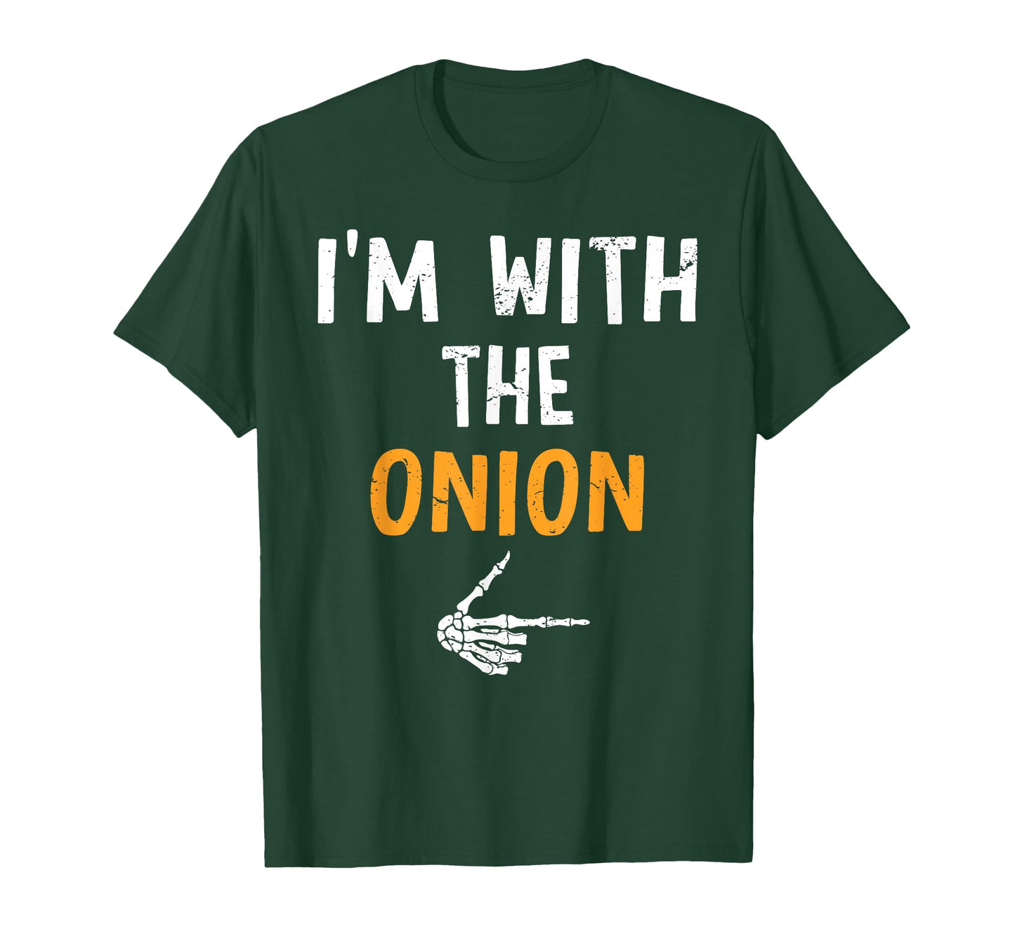 I'm with The Onion Costume Halloween Matching Couple T-Shirt